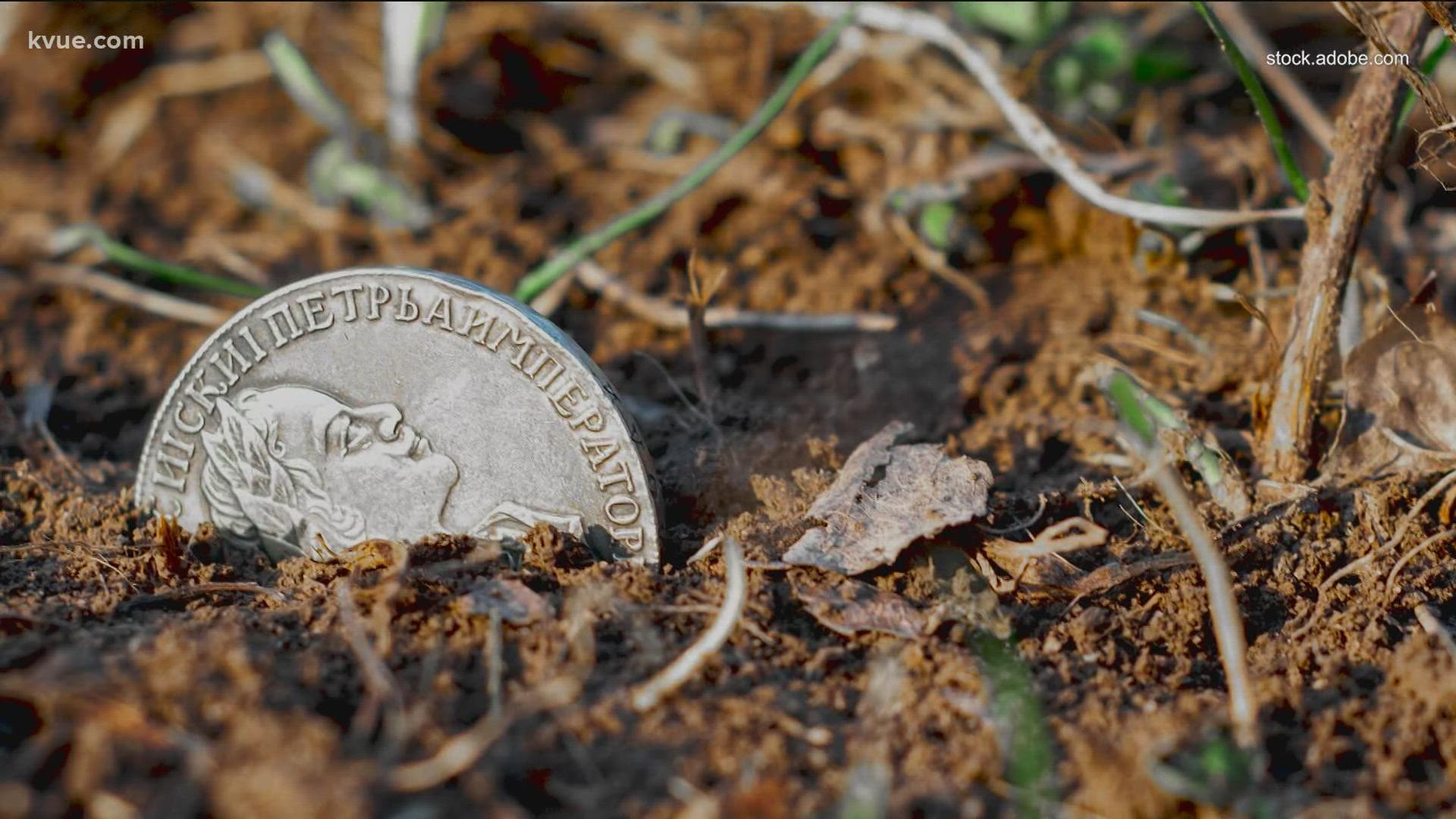 The search for treasure in Texas could make you a multimillionaire.