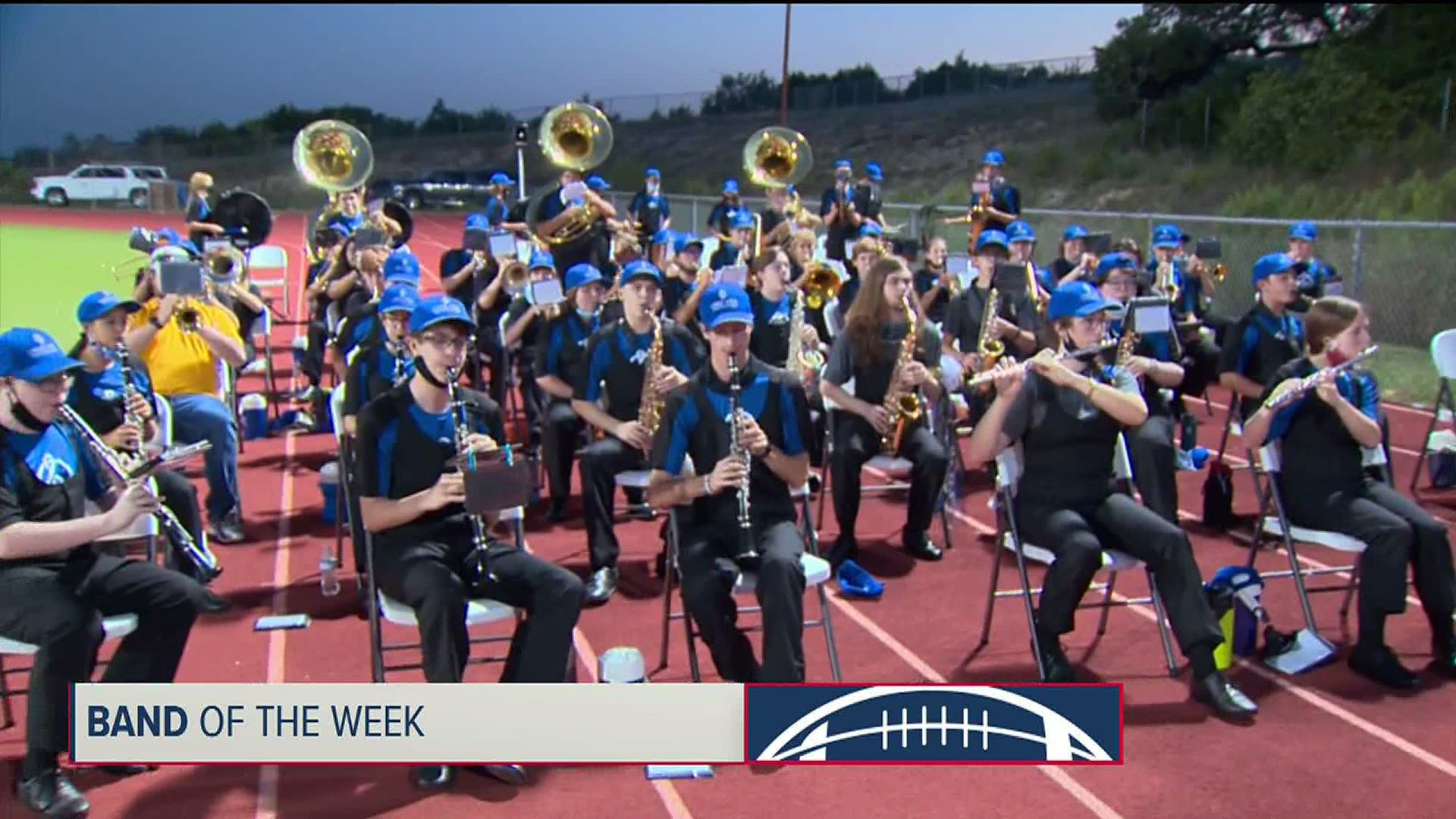KVUE's Band of the Week is Lago Vista. Join us for Friday Football Fever.