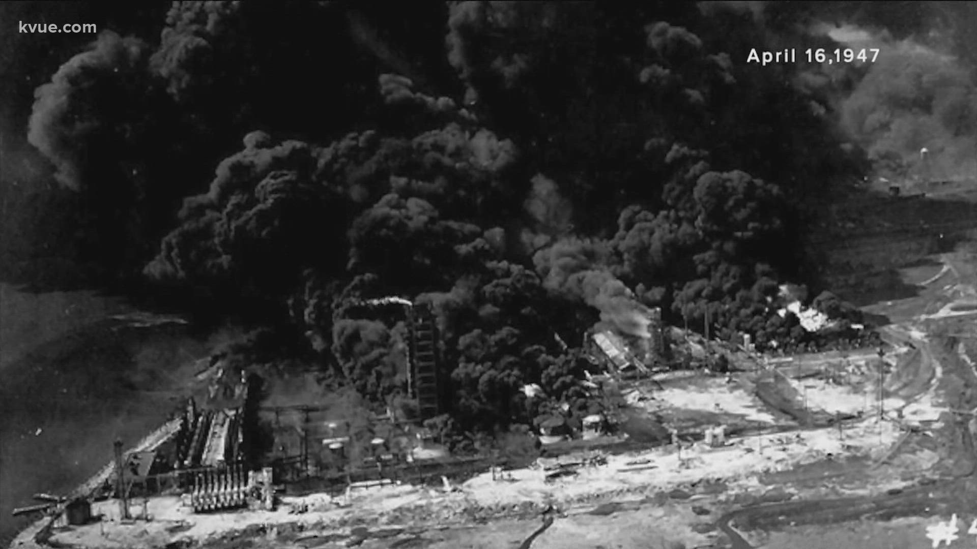 It’s believed that as many as 600 people died when ships anchored at the docks in Texas City, Texas exploded 75 years ago this week.