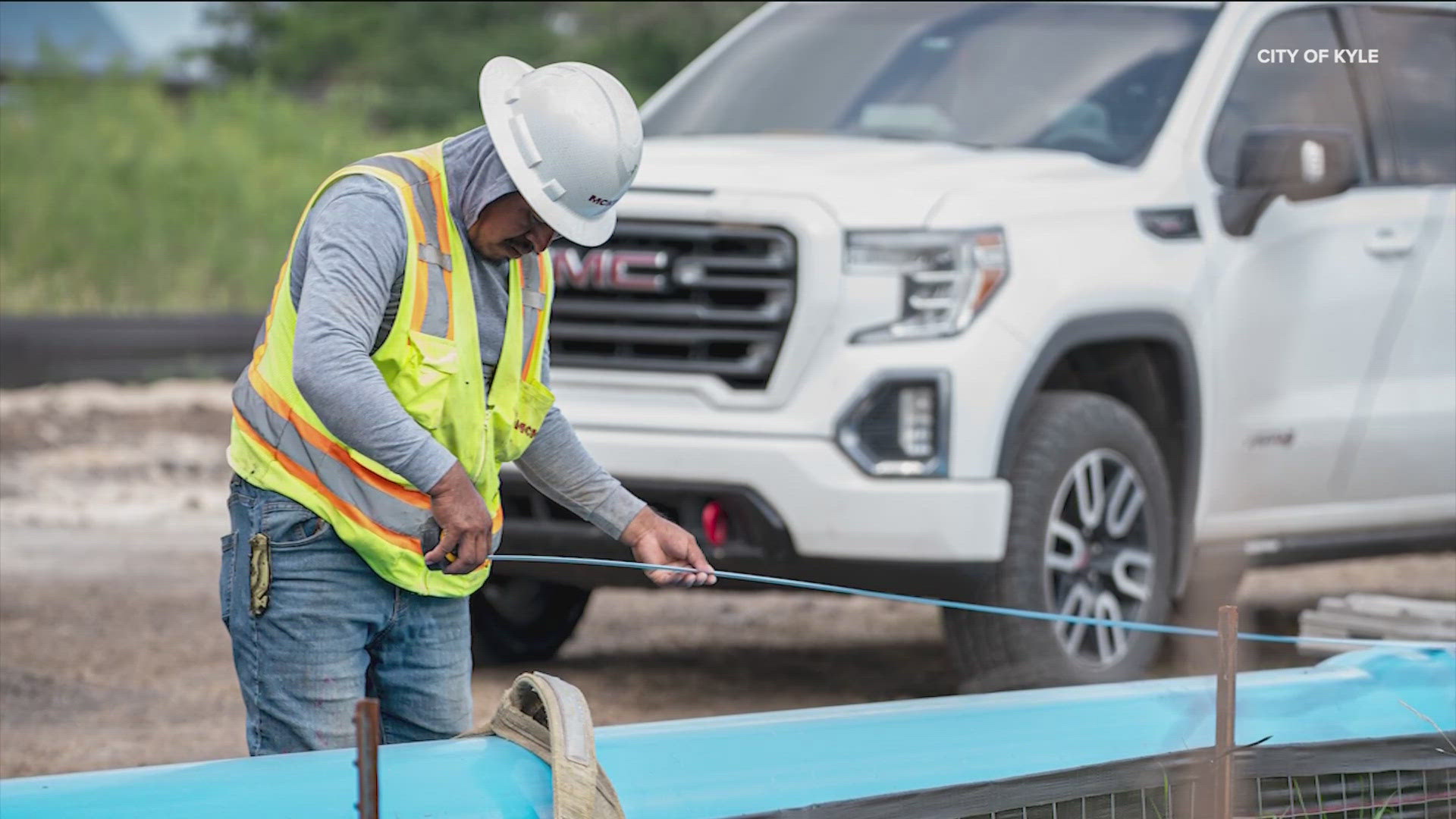 The Carrizo-Wilcox Water Project should be finished by next year.