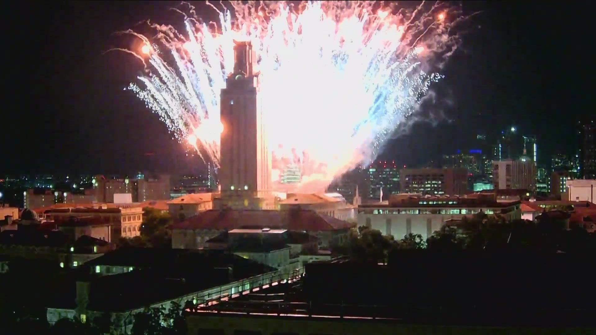 The celebration marks the beginning of the school year on the Forty Acres.