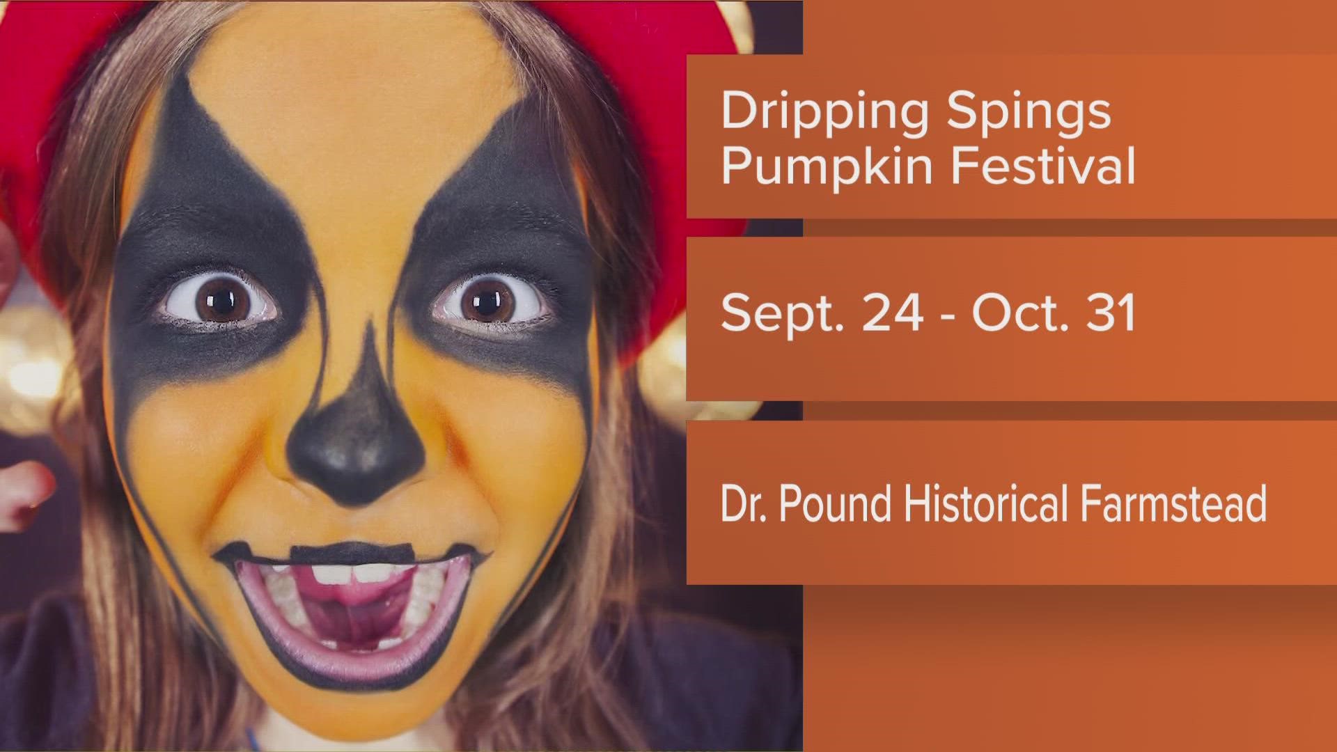 The Dripping Springs Pumpkin Festival starts on Saturday!