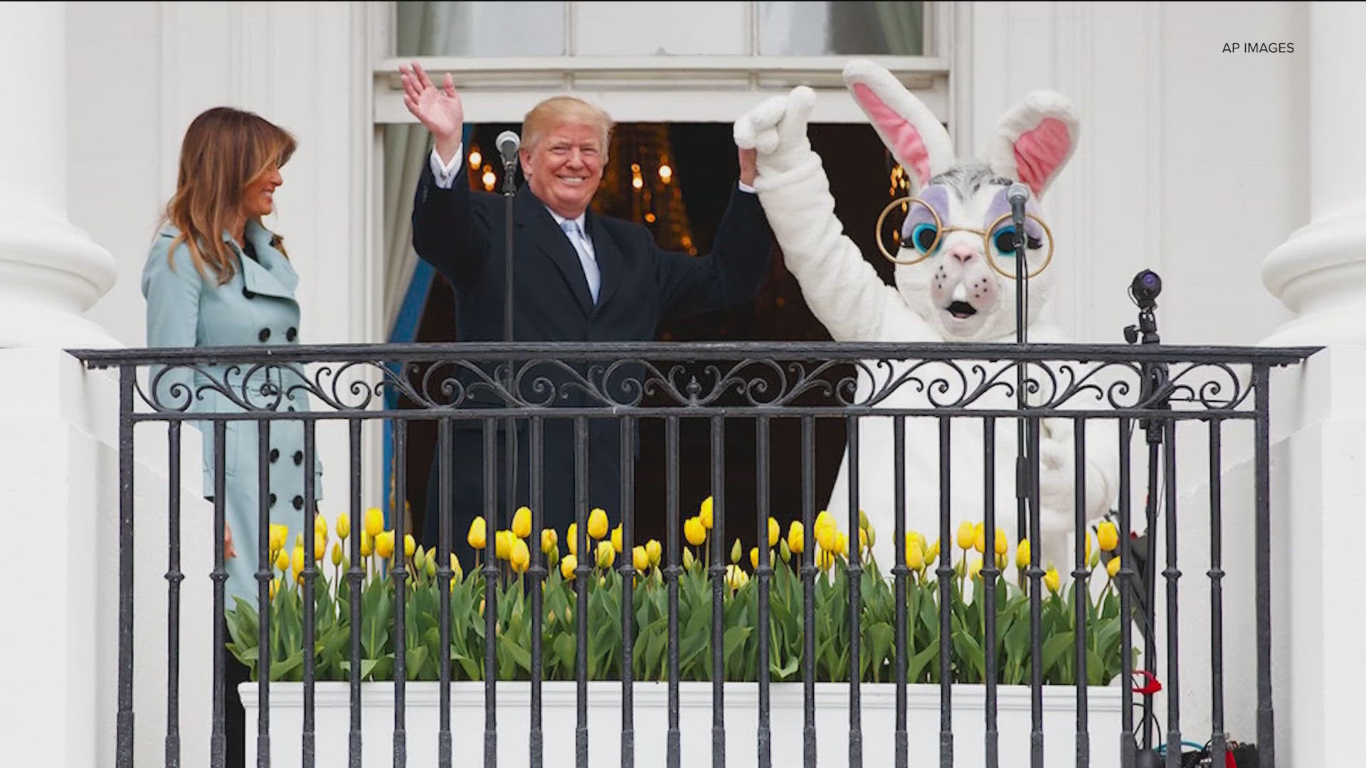 The eggs were donated by the American Egg Board for the annual event. 