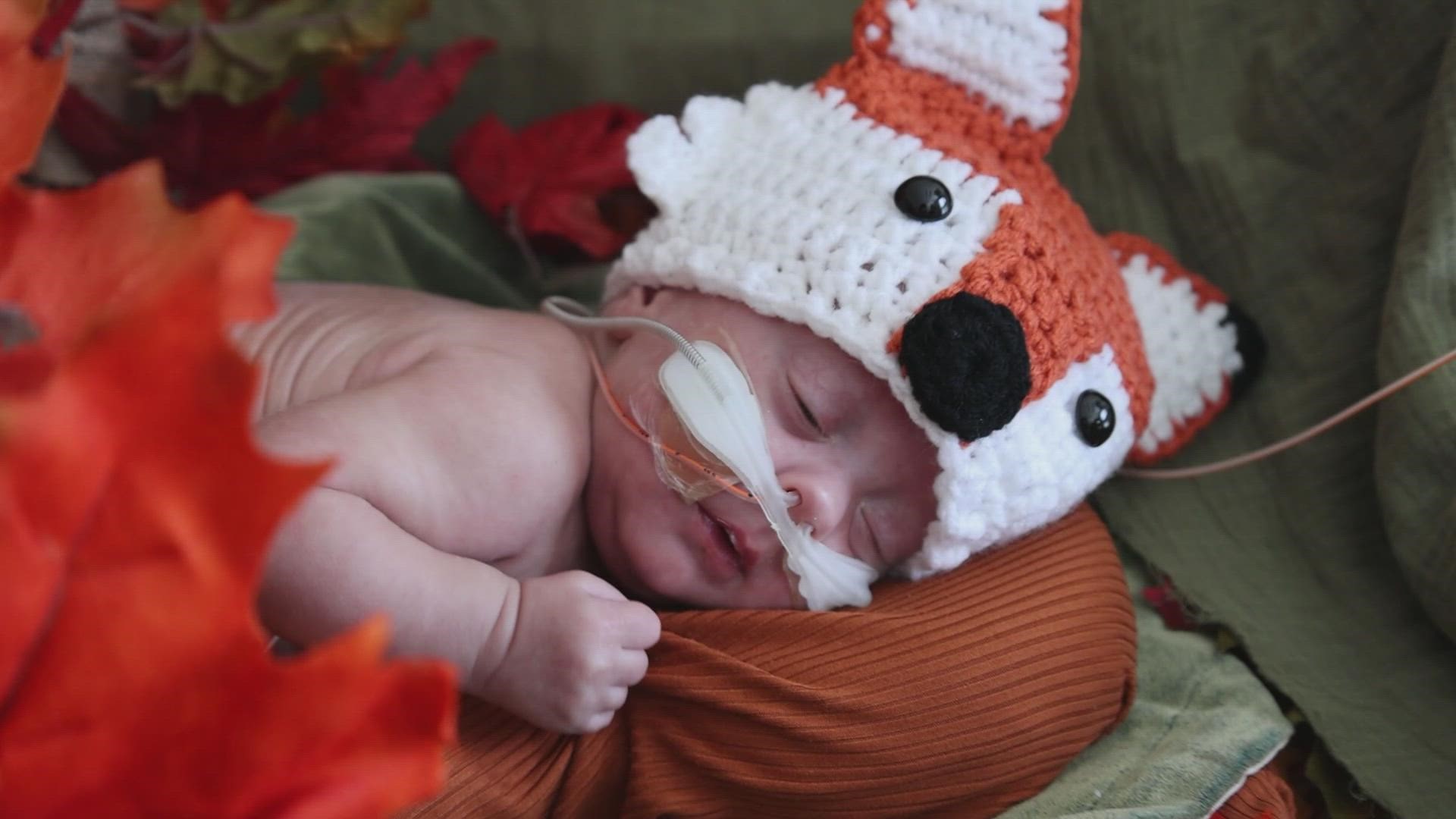 The NICU babies at St. David's Women's Center of Texas celebrated their first Halloween Sunday and were dressed up in costumes for the occasion. Video: St. David's.