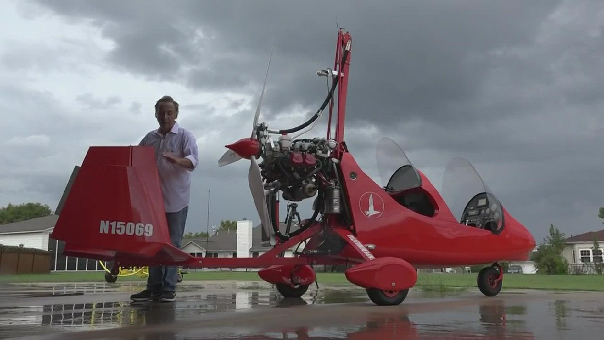 Pilots tell KVUE there are about 20 gyroplanes in the Austin area, but that the aviation community is growing.