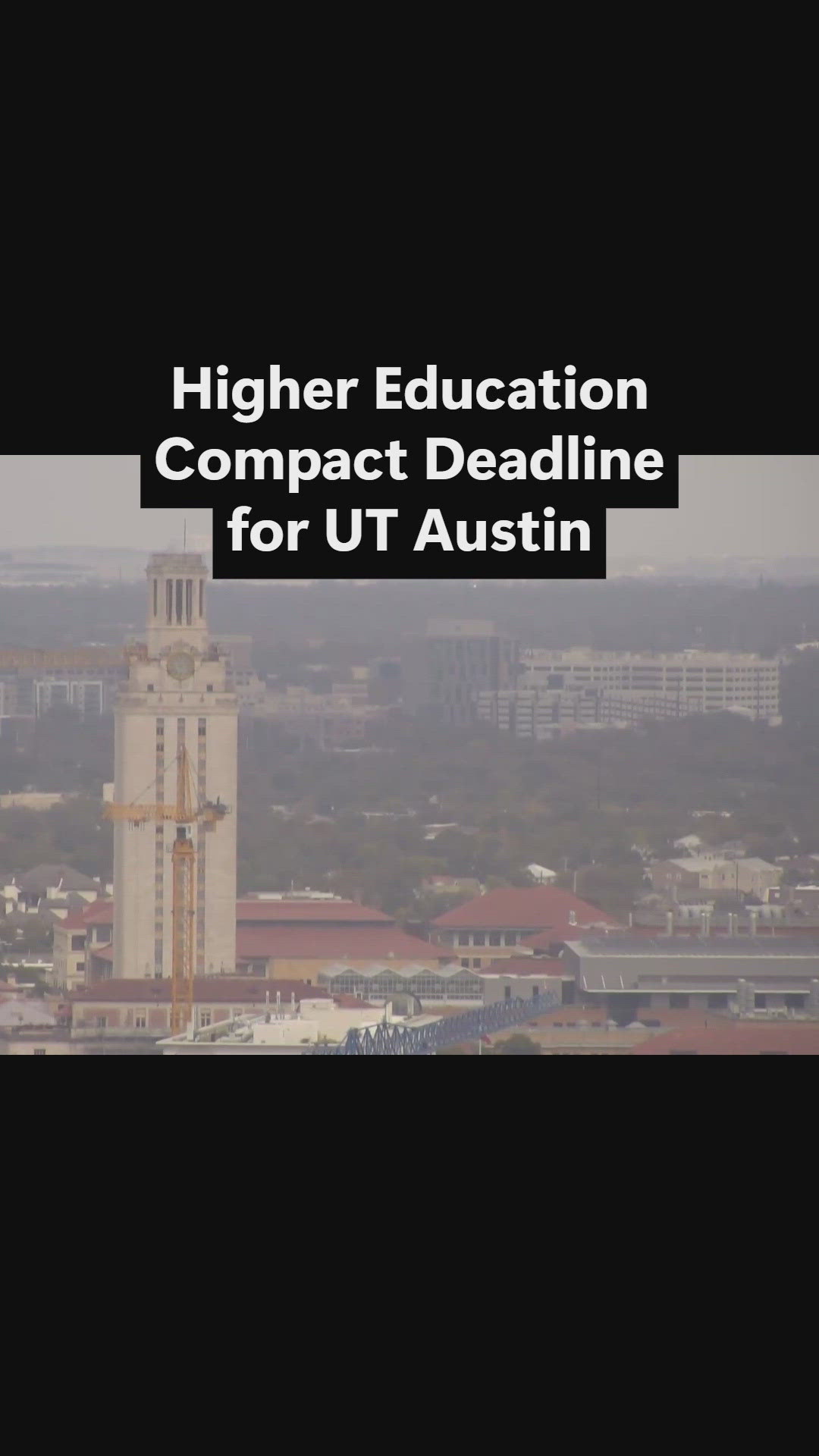 Deadline for higher education compact looms for UT Austin | kvue.com