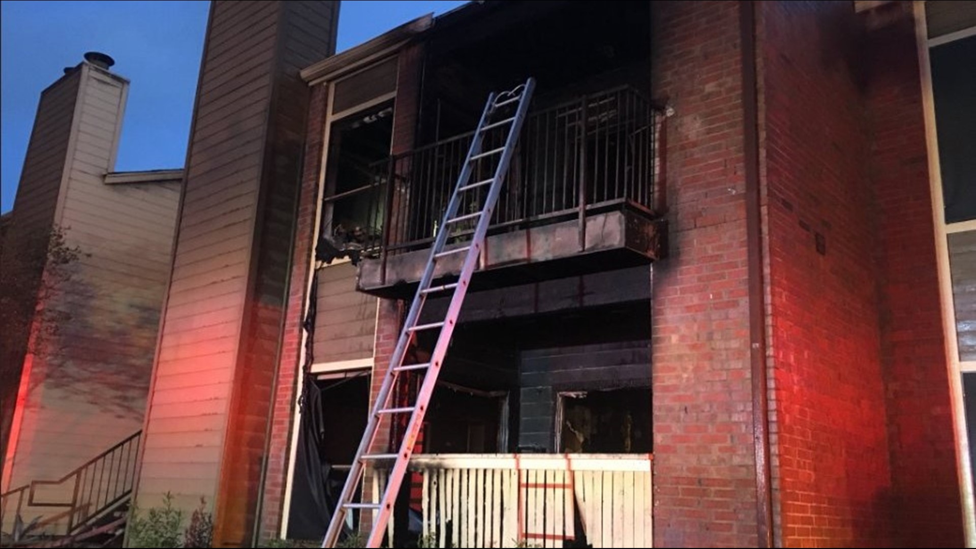 One person taken to the hospital after apartment fire in North Austin ...