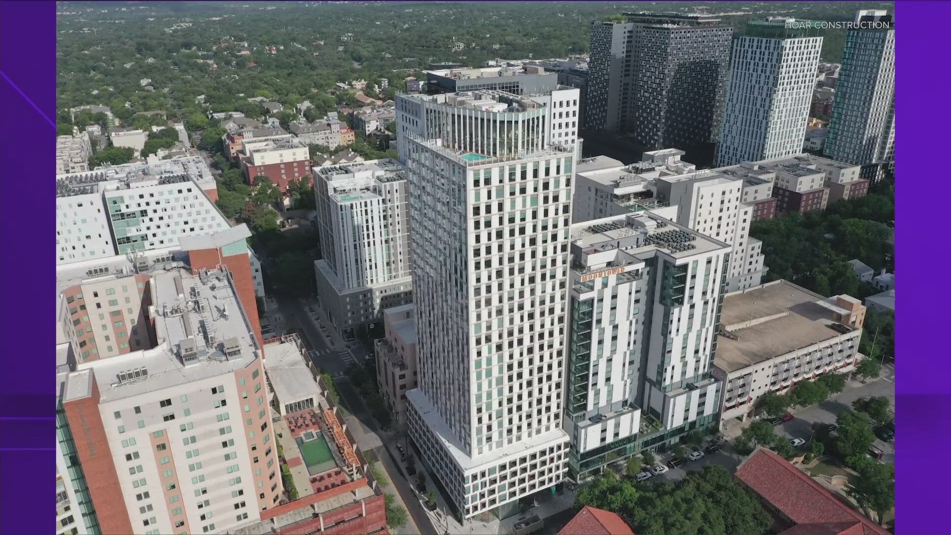 The 30-story apartment tower, called Icon, includes 216 units ranging from one to five bedrooms.