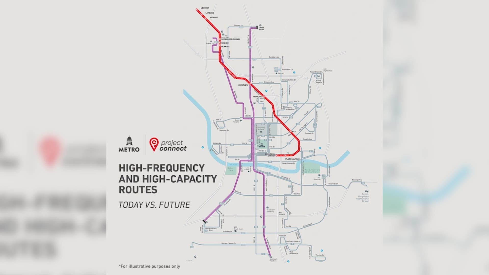 CapMetro and the City of Austin announced Project Connect on Tuesday – a transportation plan that includes a proposal for underground transit in the downtown area.