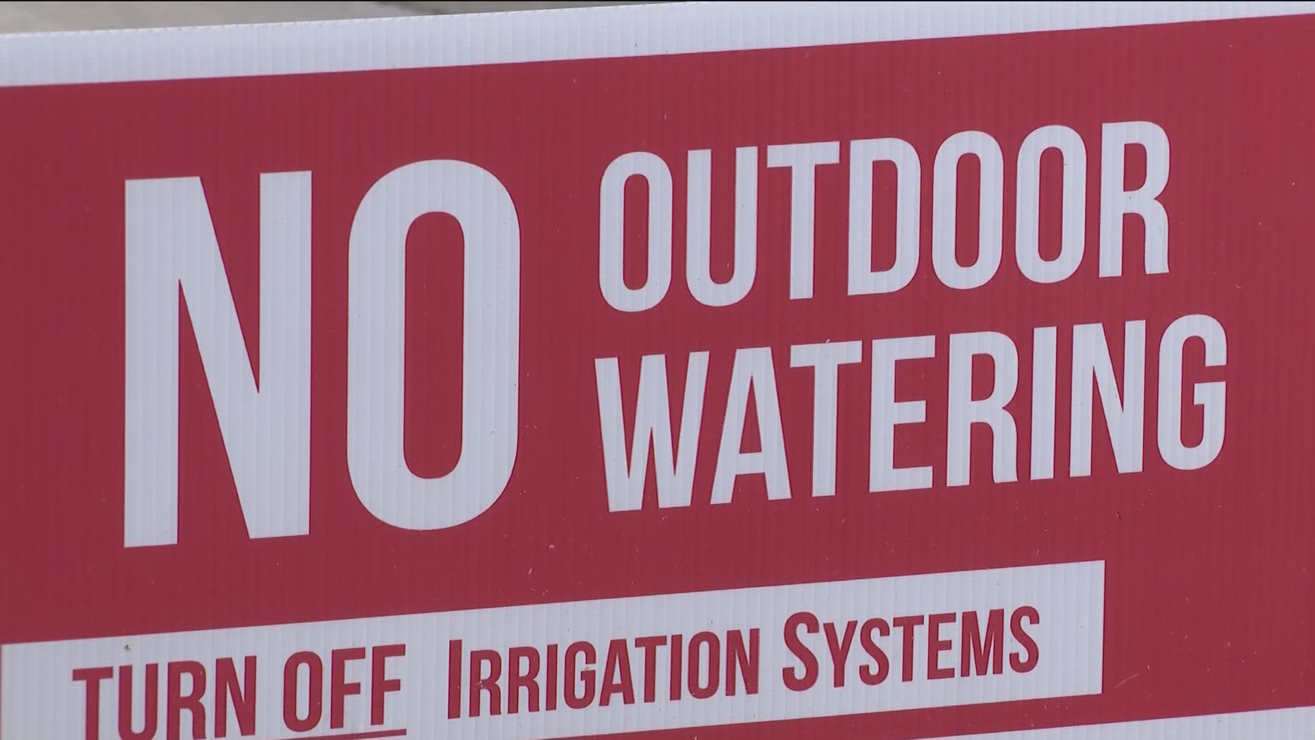 Tighter water restrictions are now in place for Leander homeowners and businesses. City leaders say the restrictions are necessary while crews replace a pipeline.