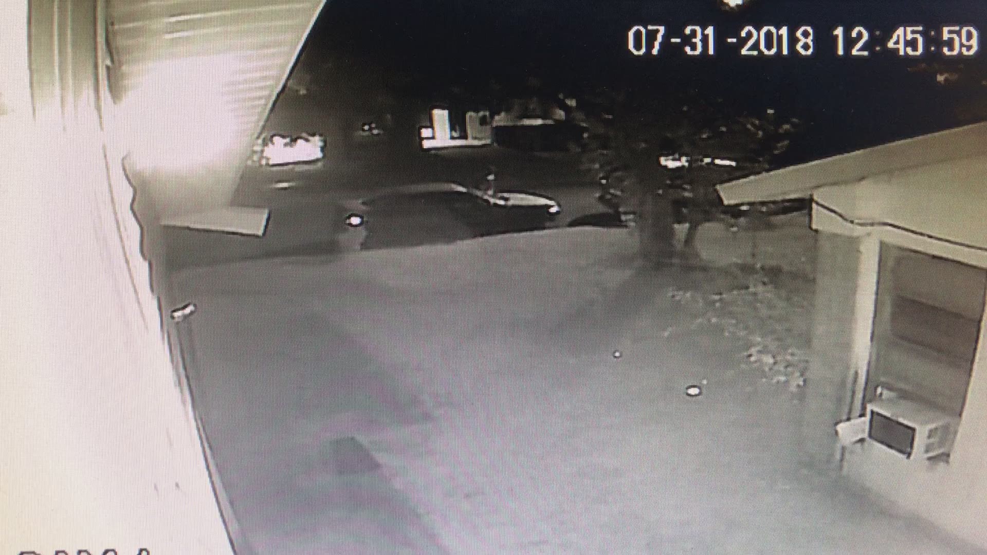 A viewer sent KVUE this video of a man slashing tires in South Austin.