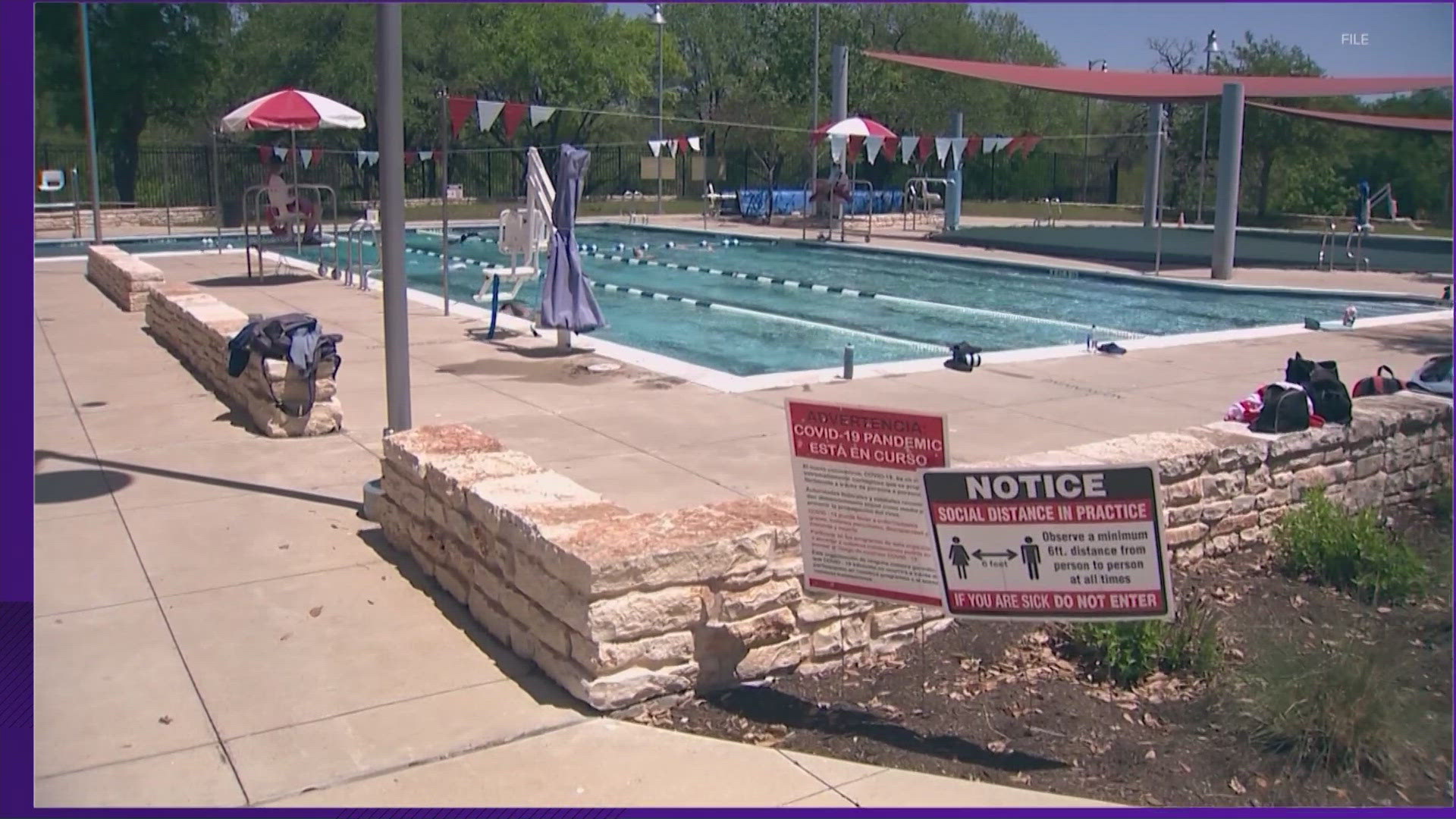 Big Stacy Pool is closed for its annual cleaning Monday through Sunday.
