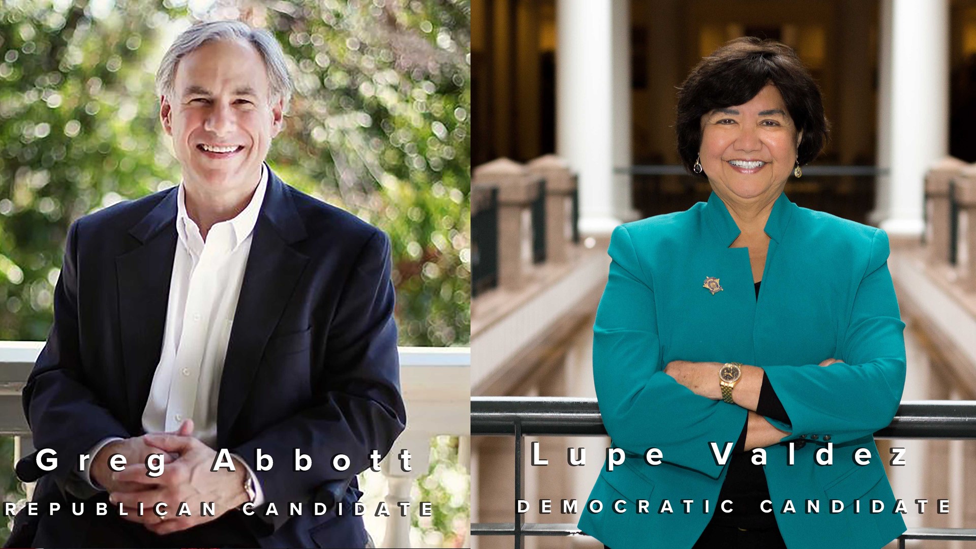 Who's running for governor of Texas in the November election?