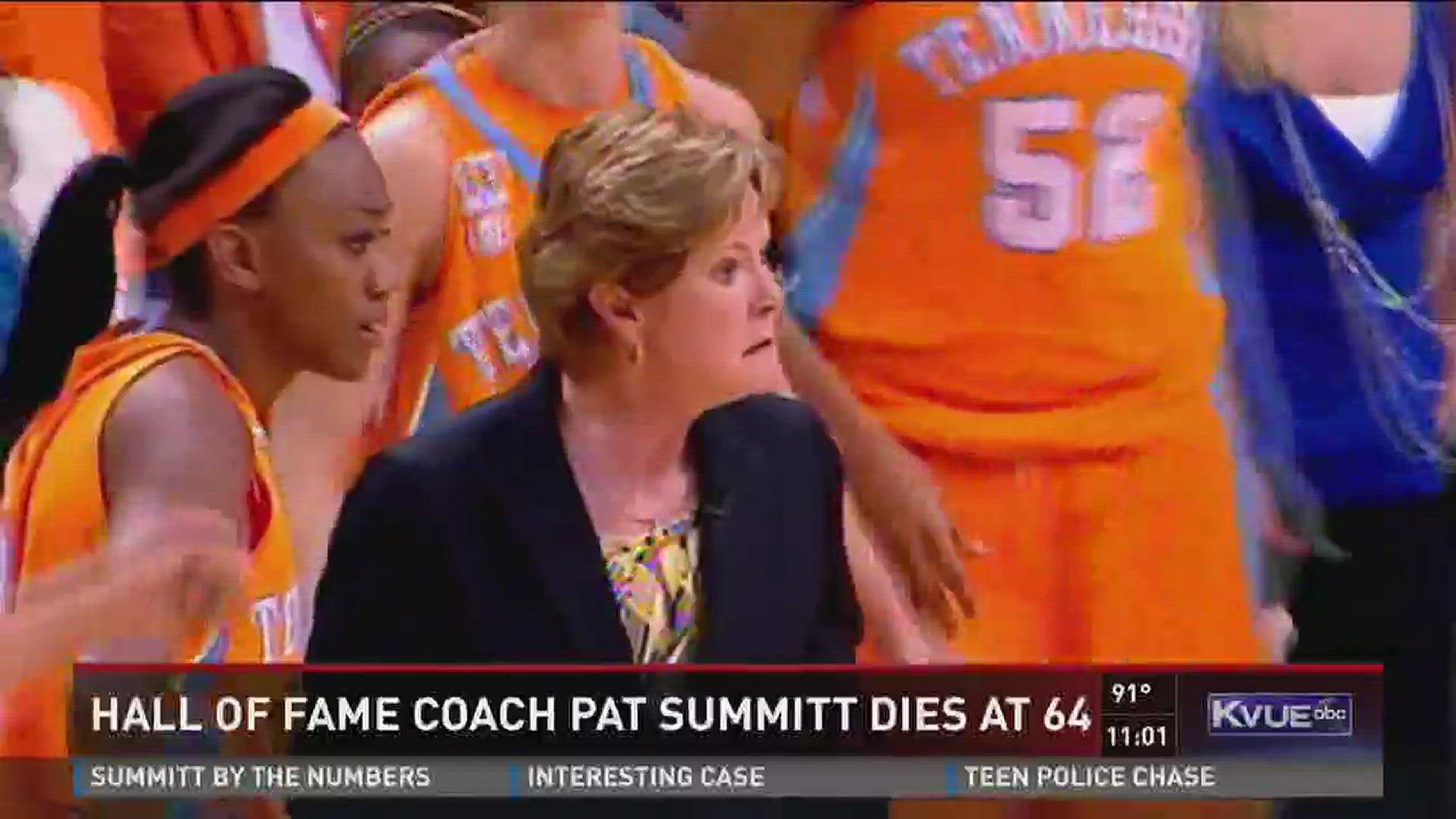 Legendary Tennessee Coach Pat Summit passes away