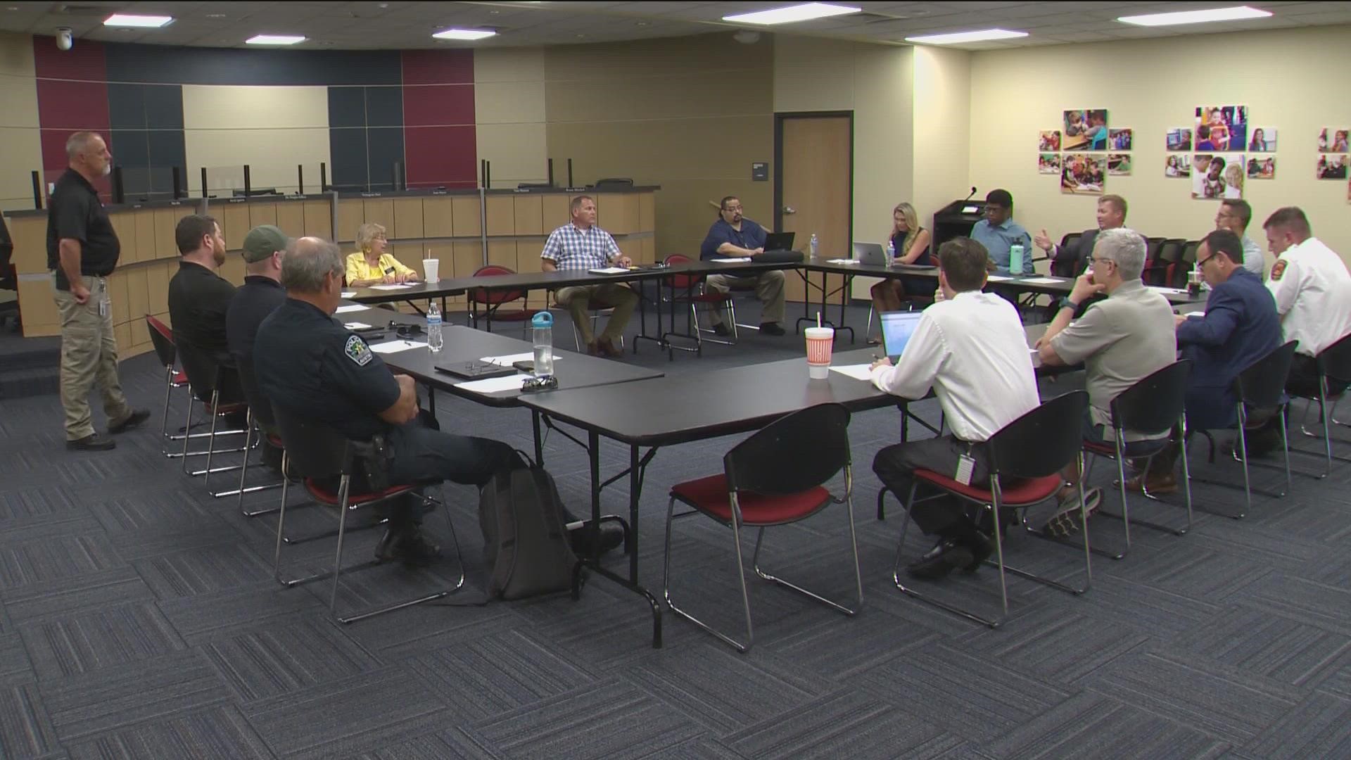 For the first time since the school shooting in Uvalde, Pflugerville ISD's safety and security committee discussed emergency operating procedures.