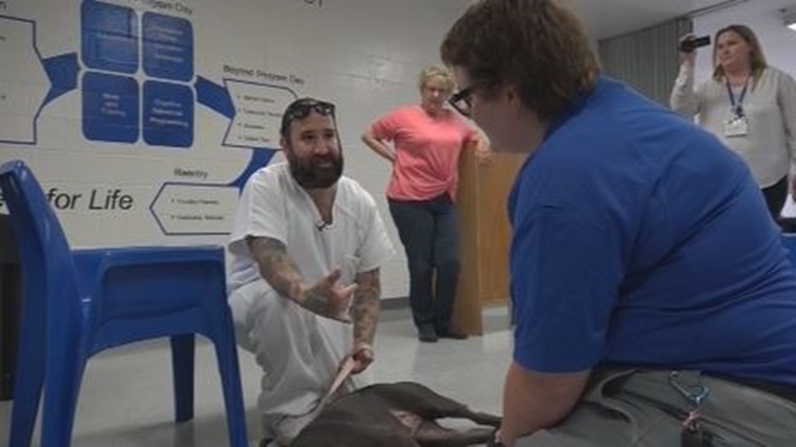 Kyle prison inmates giving shelter pups a second chance through Cell