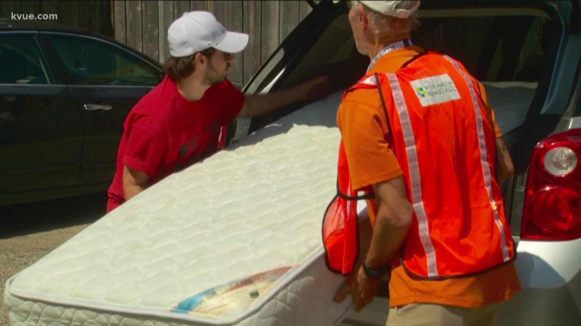 The City of Austin is helping UT students get rid of unwanted furniture and other items.