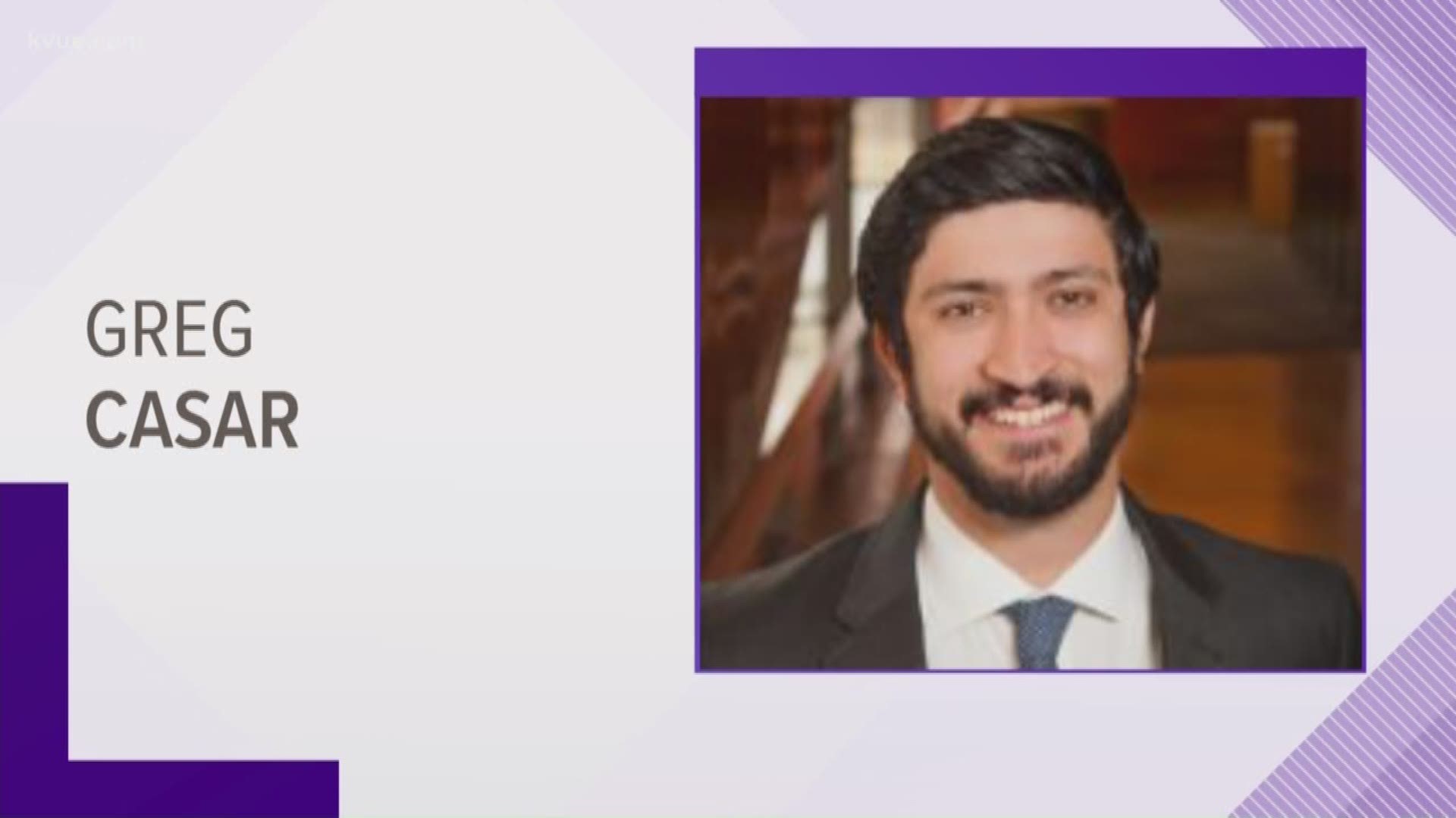 Austin City Council member Greg Casar filed a treasurer's report for the District 14 seat.