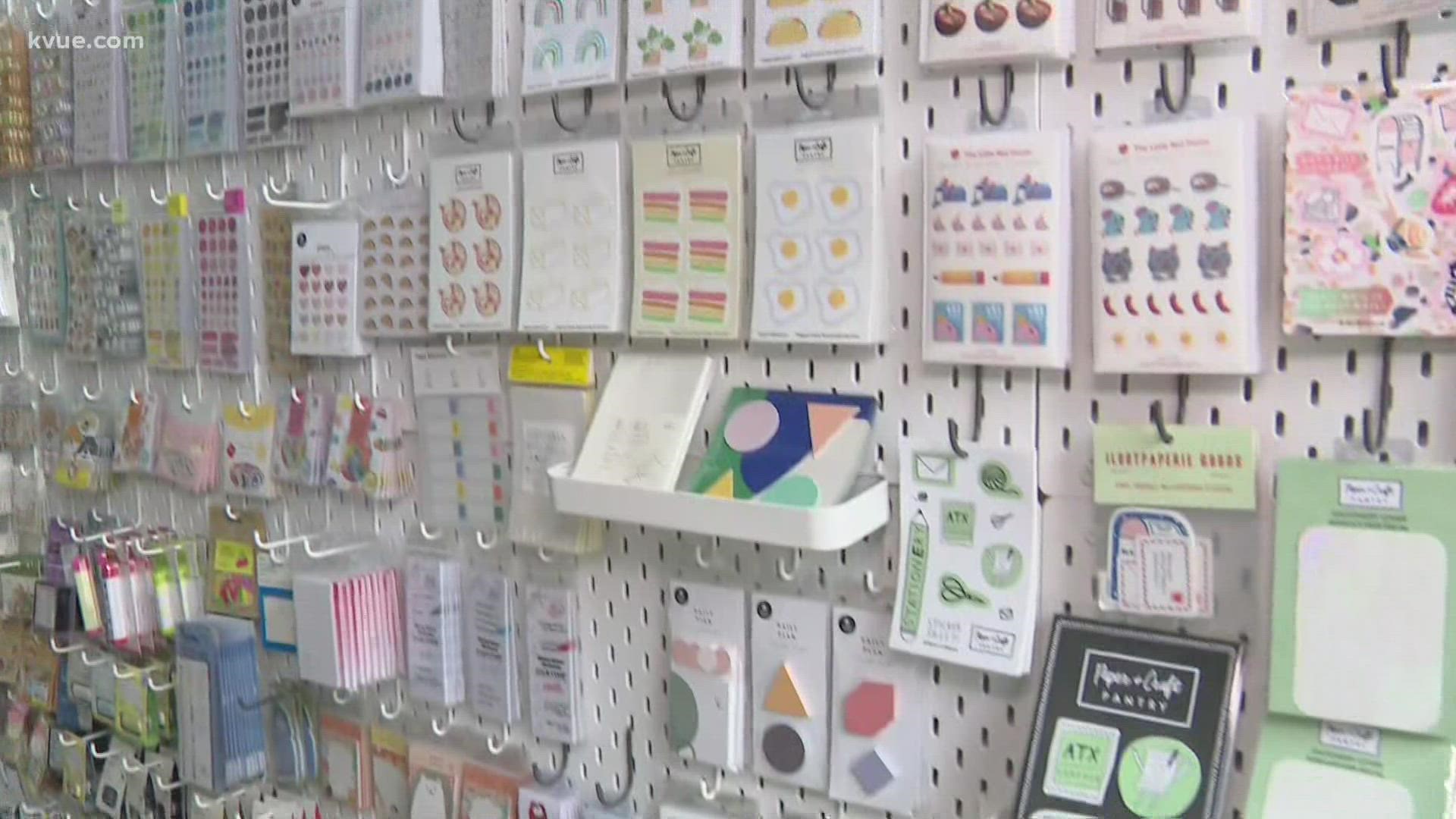 Find unique cards, stationery, journals and more while supporting local.