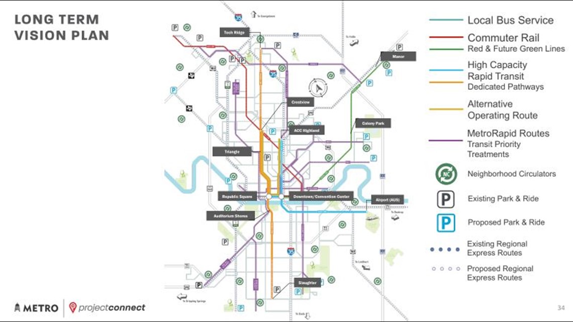 CapMetro proposes updated Austin transit plan costing up to 9.8B