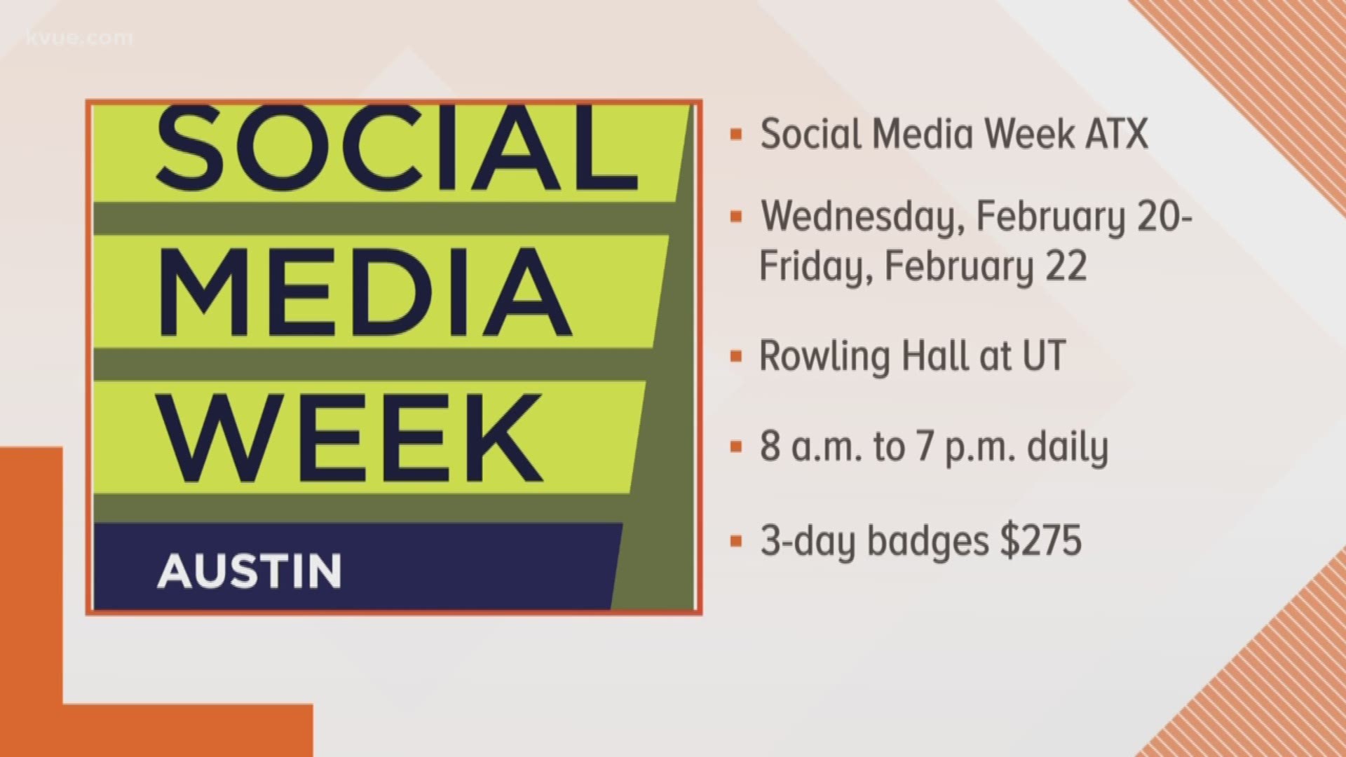 Whether you're wanting to enhance your digital marketing strategies or take a master class, this educational conference is here to let you know about all things social media.