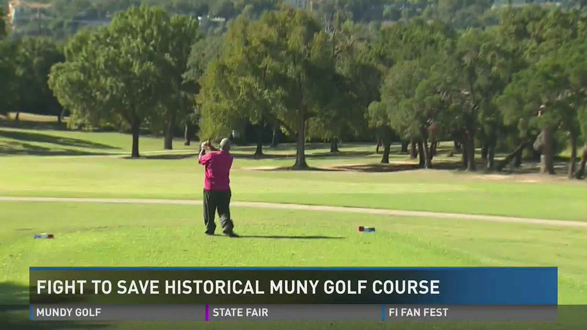 Fight to save historical Muny Golf Course