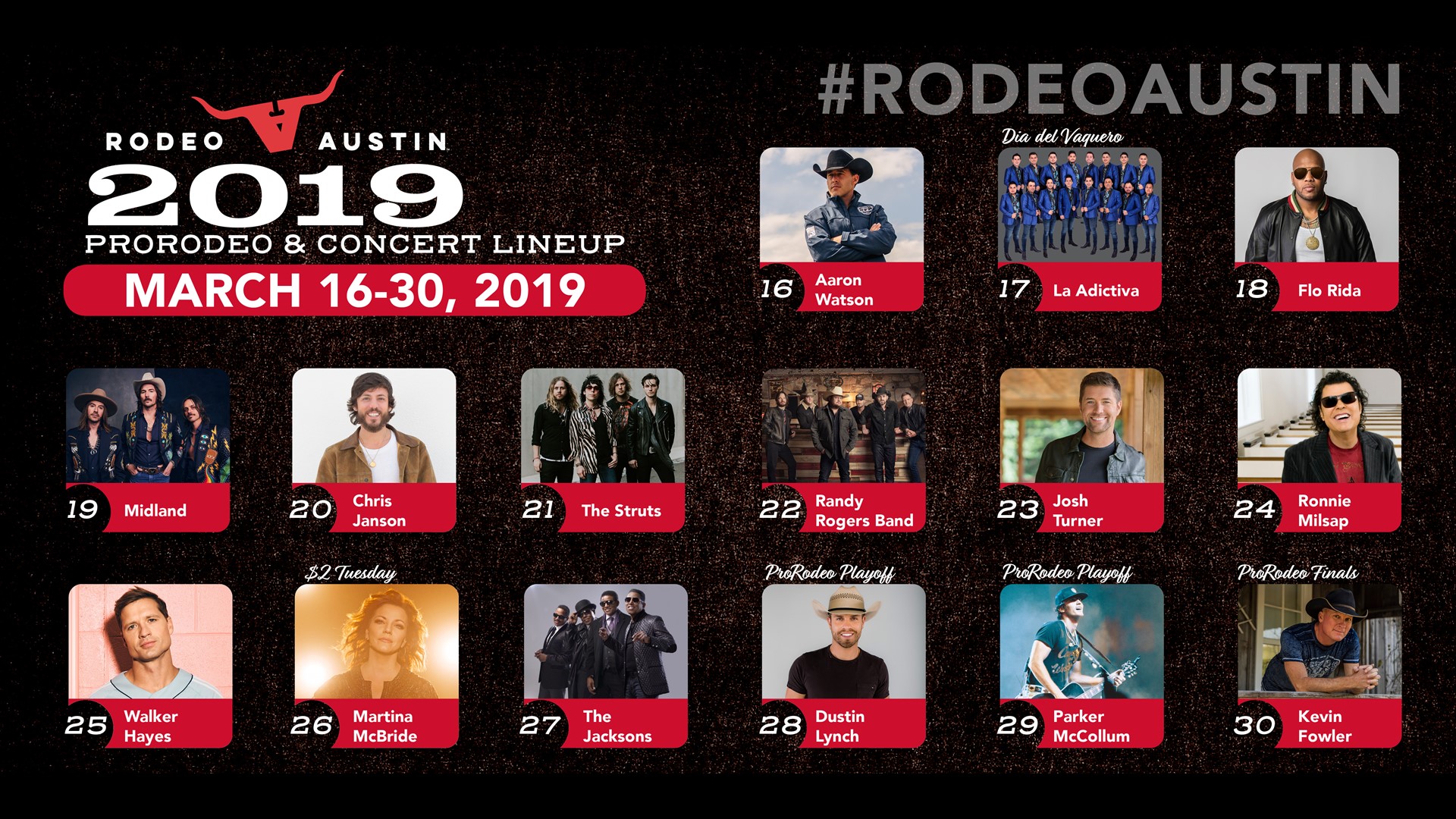 Rodeo Austin announces 2019 music lineup