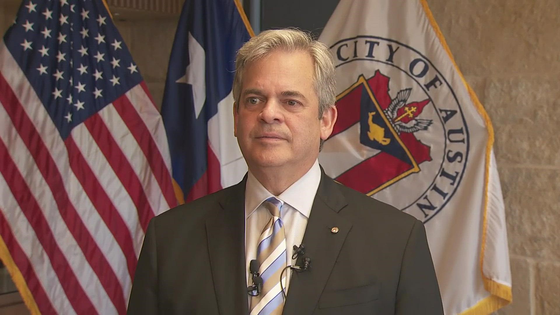 RAW: Mayor Adler says Austin's still safe after package explosions