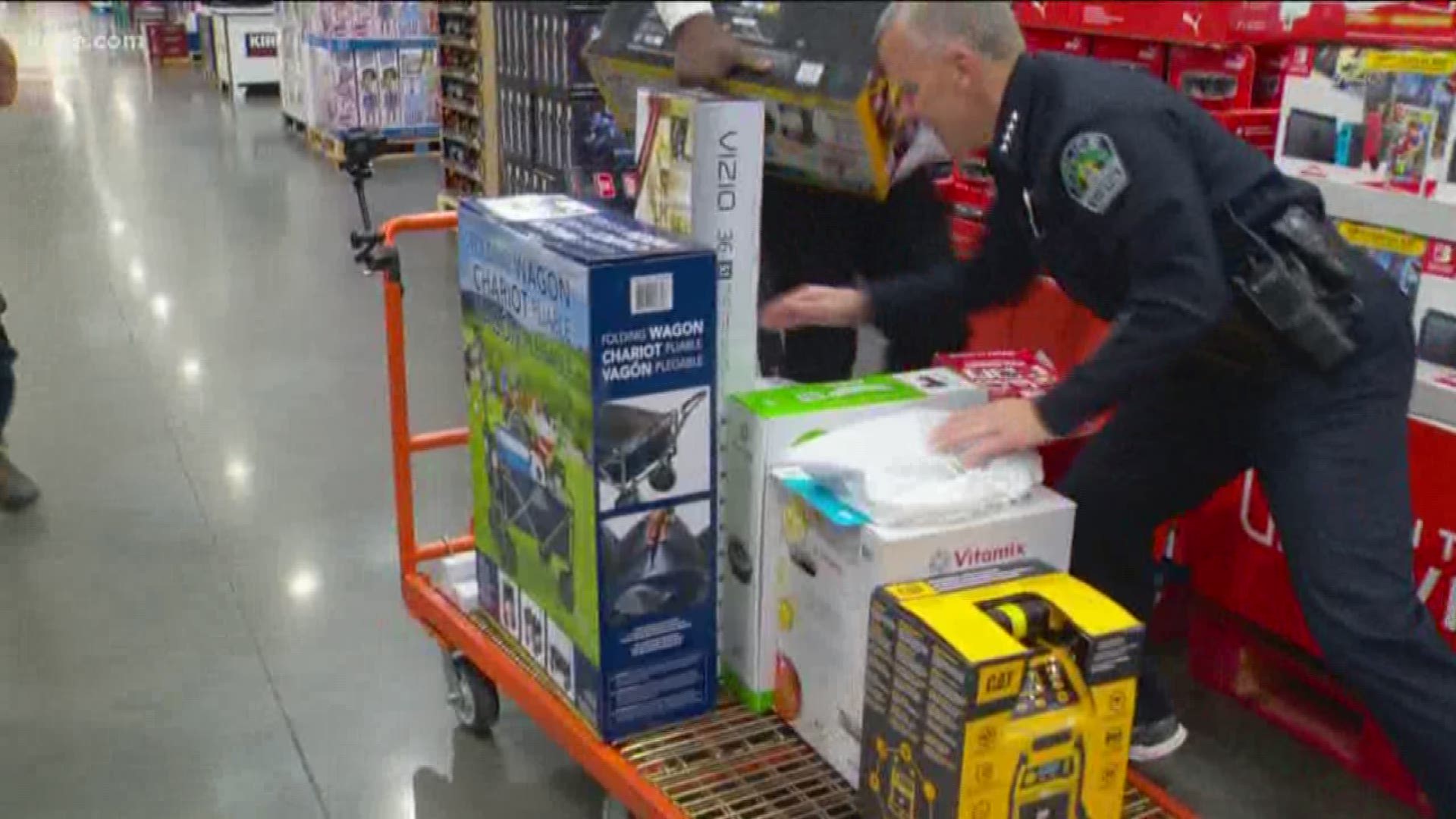 As 2018 comes to a close, Austin police and fire chiefs are helping some families have happy holidays.
