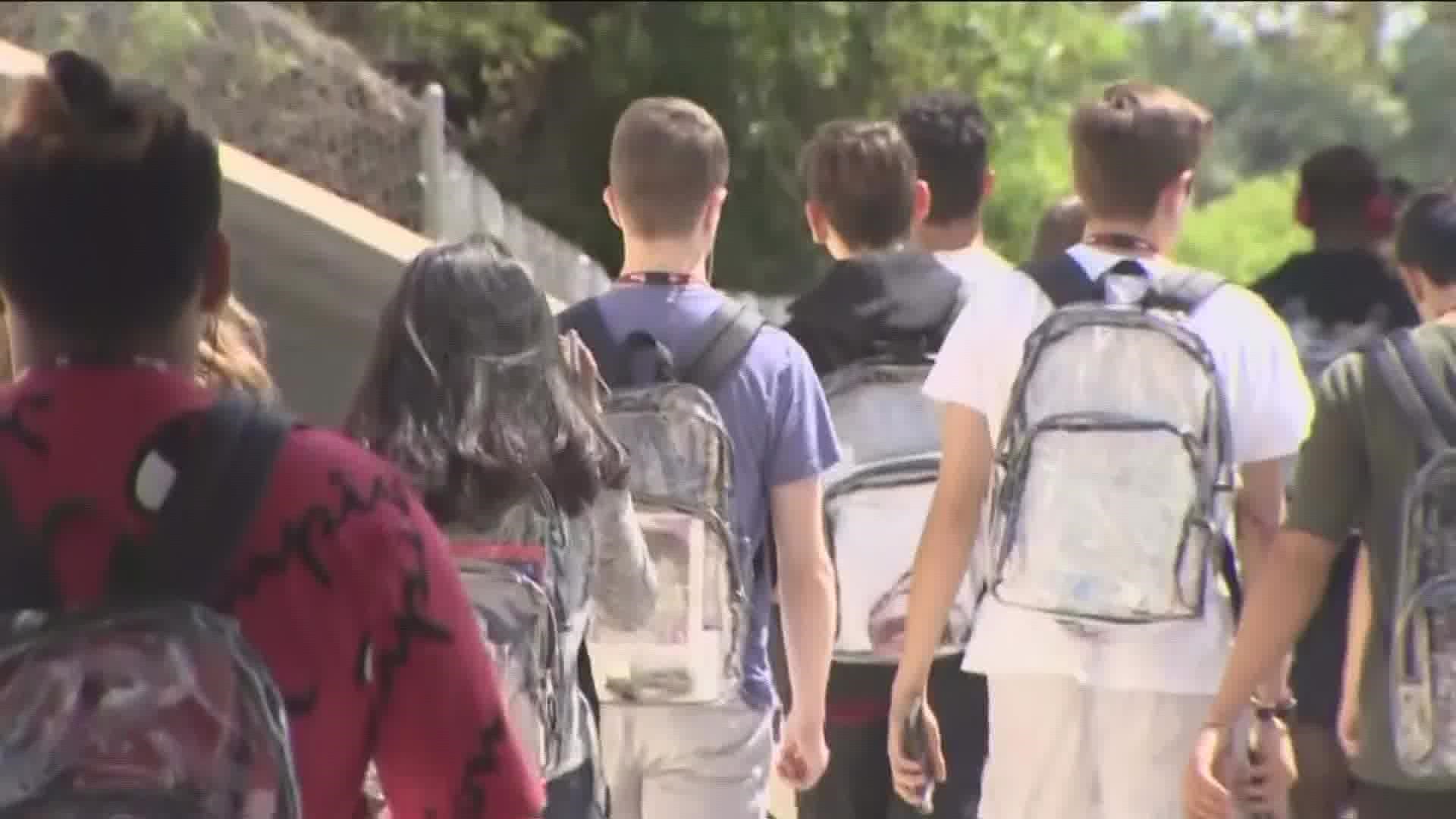 With school starting in just a month in most Texas districts, families are preparing for the start of classes with safety in mind, including clear backpack policies.