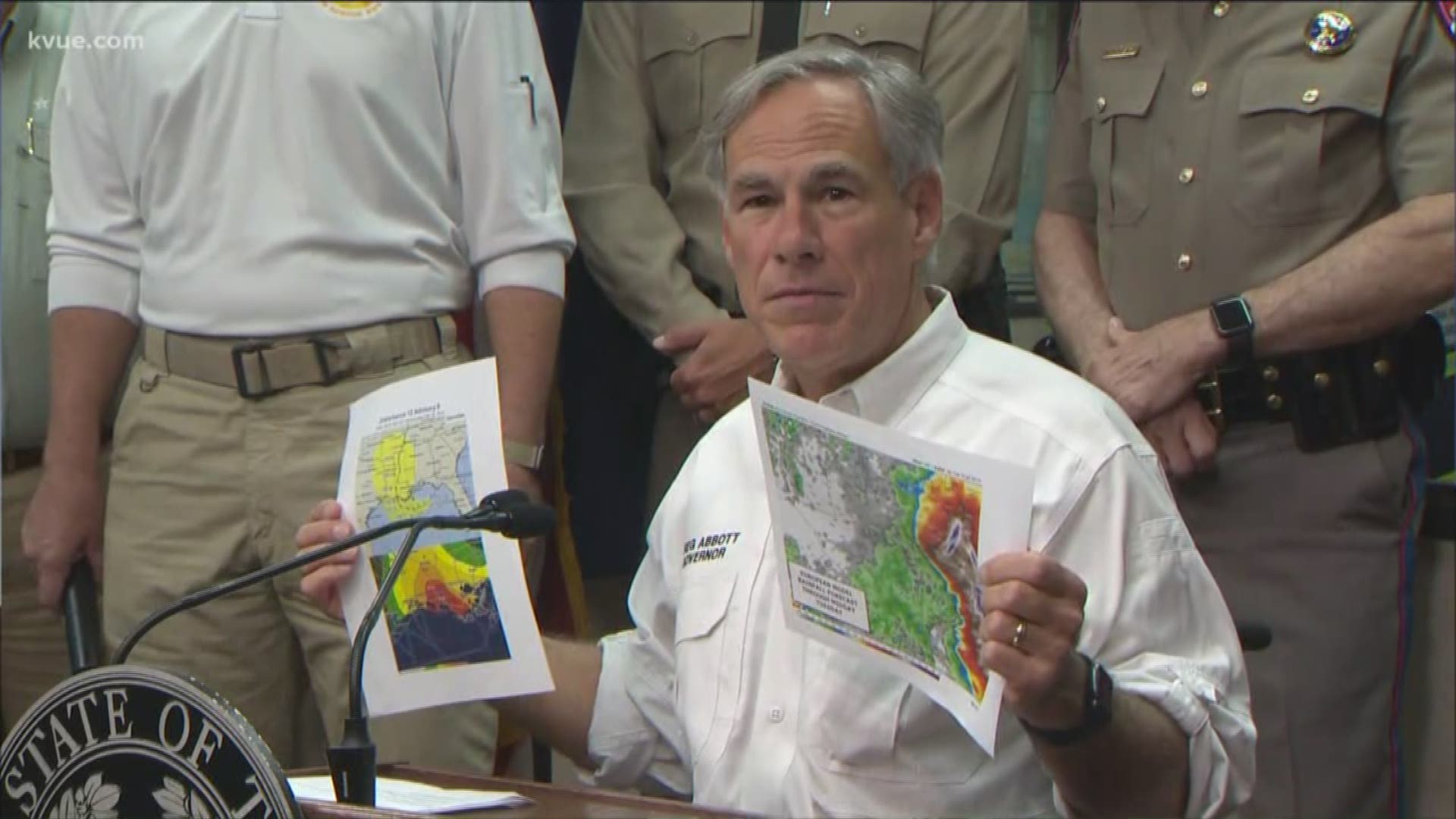Governor Greg Abbott said state resources are in place in case a tropical storm does hit Texas.
