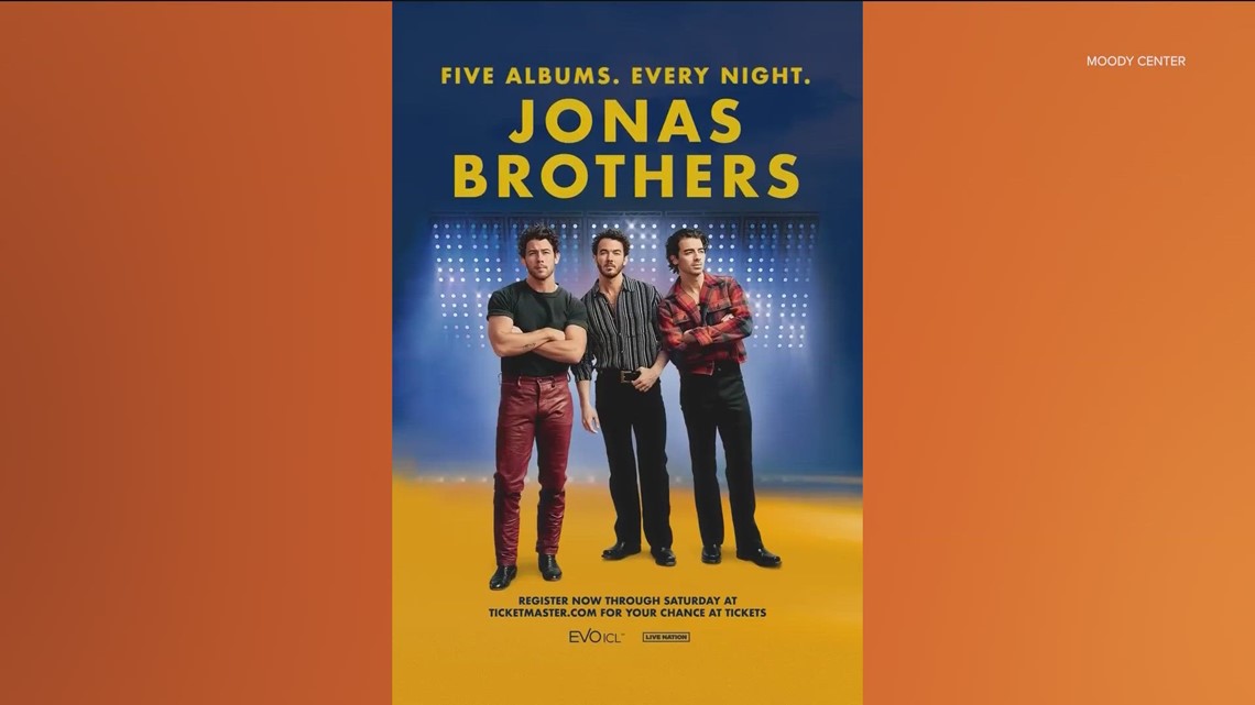 Jones Brothers to play Austin's Moody Center in September