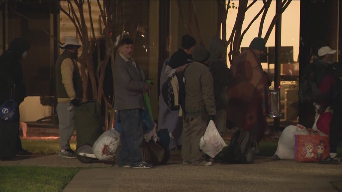 Austin opens cold weather shelters Sunday ahead of temperature drop