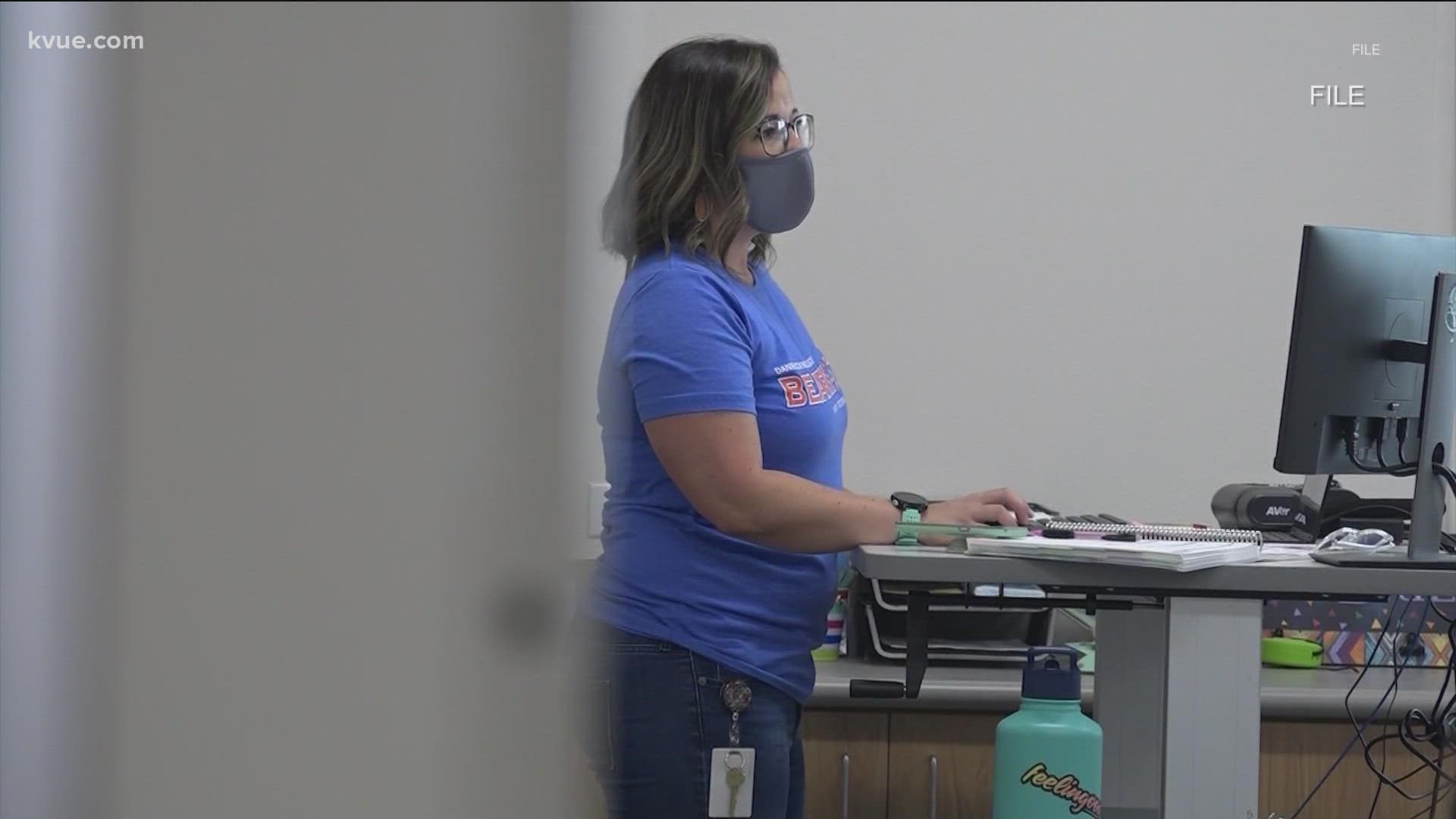 Austin ISD students are returning to classrooms amid rising COVID-19 cases and hospitalizations.