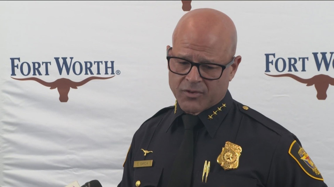 Eddie Garcia sworn in as Fort Worth's new police chief | kvue.com
