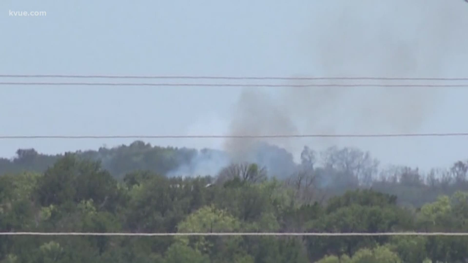 The Texas A&M Forest Service says the so-called 3-0-8 fire is burning 12-hundred acres and is 80-percent contained.