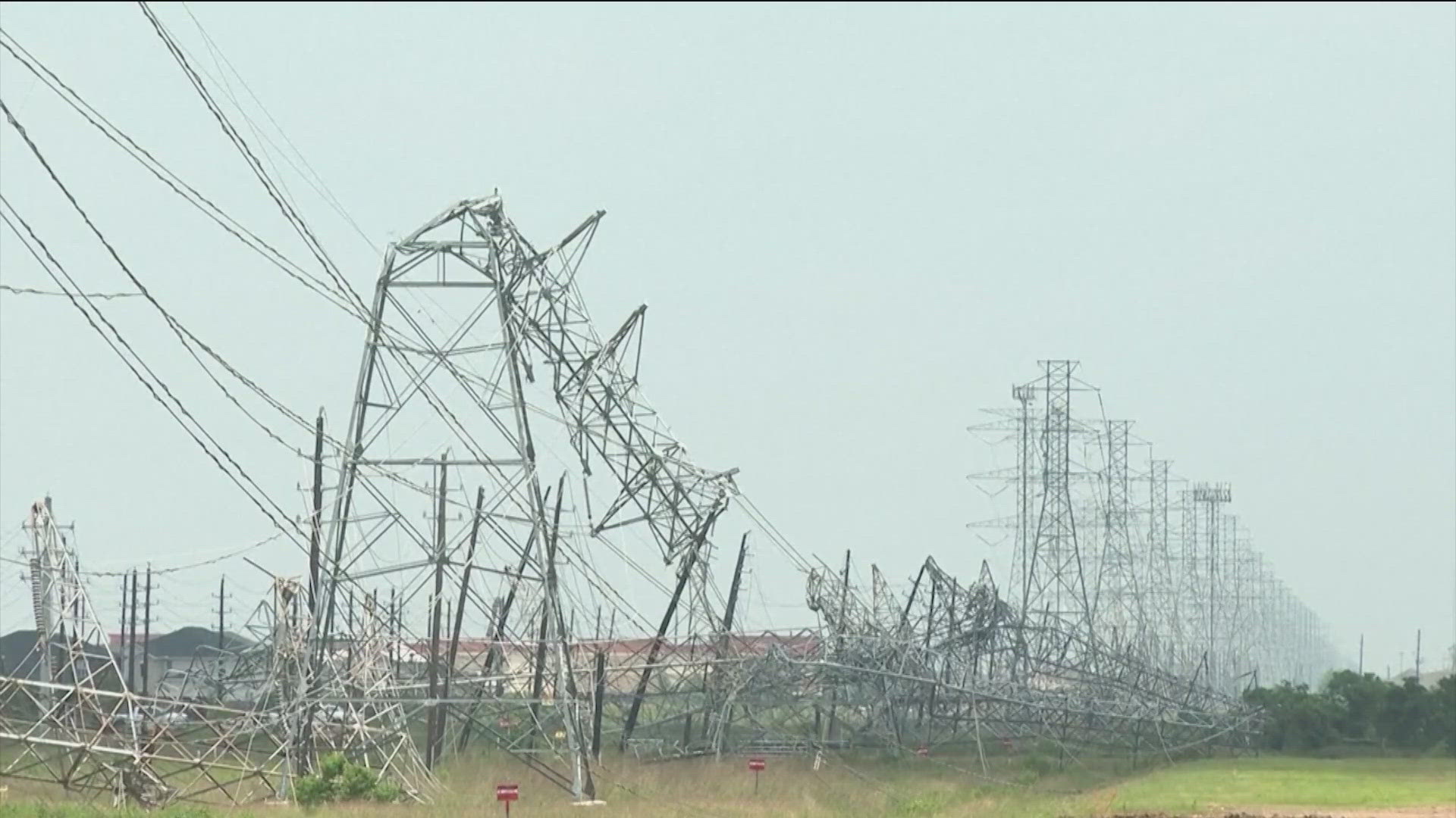 Utility crews are working long hours to try to get the lights back on for everyone.