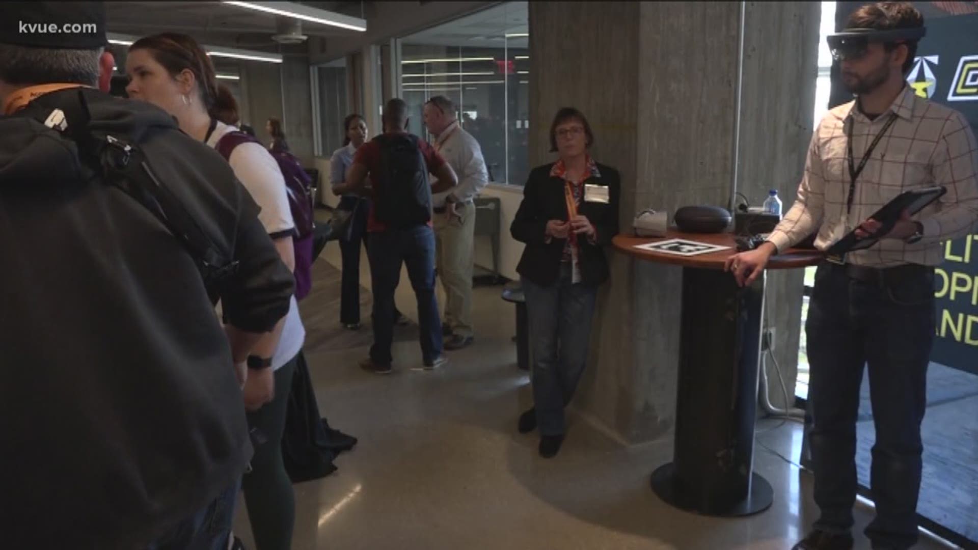 The Army Futures Command held a showing Saturday at the Capital Factory in Downtown Austin.