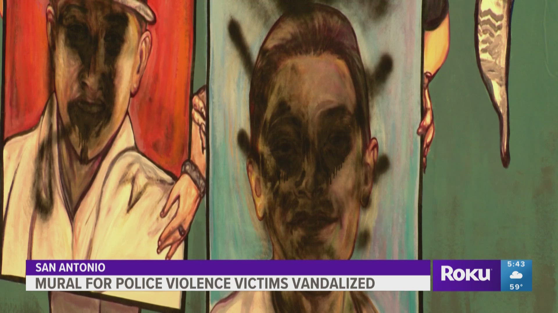 MLK Day vandalism targets San Antonio mural honoring people killed by police