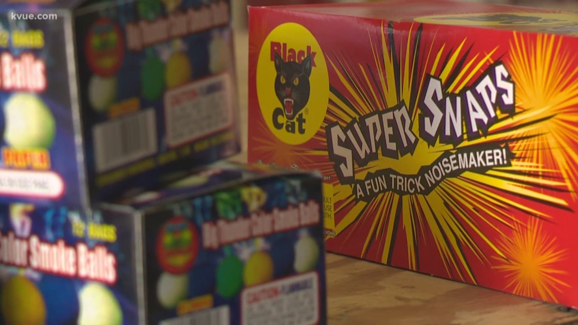 Fireworks on sale, banned in certain areas