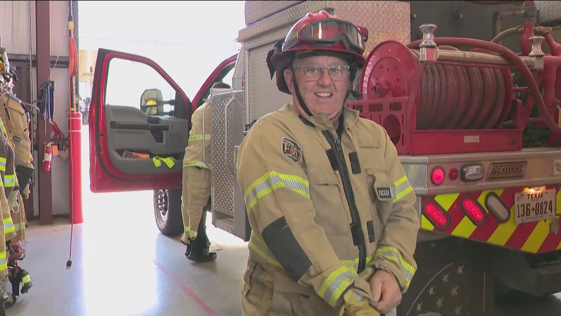 Marble Falls Area Volunteer Fire Department Fire Chief Michael Phillips was swept away while responding to flash flooding along cow creek Saturday.