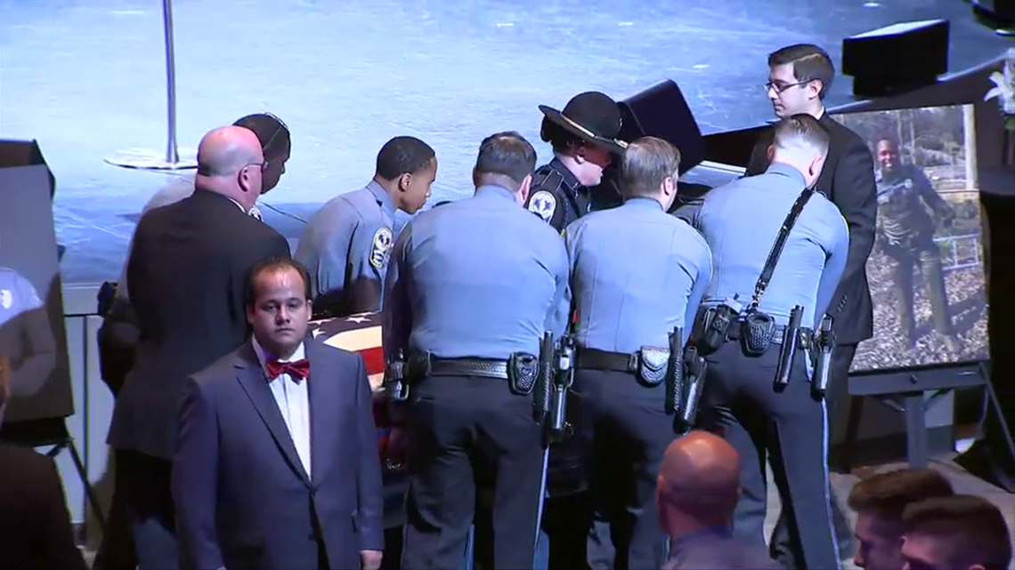 PHOTOS: Procession, funeral for fallen Gwinnett Officer Antwan Toney ...