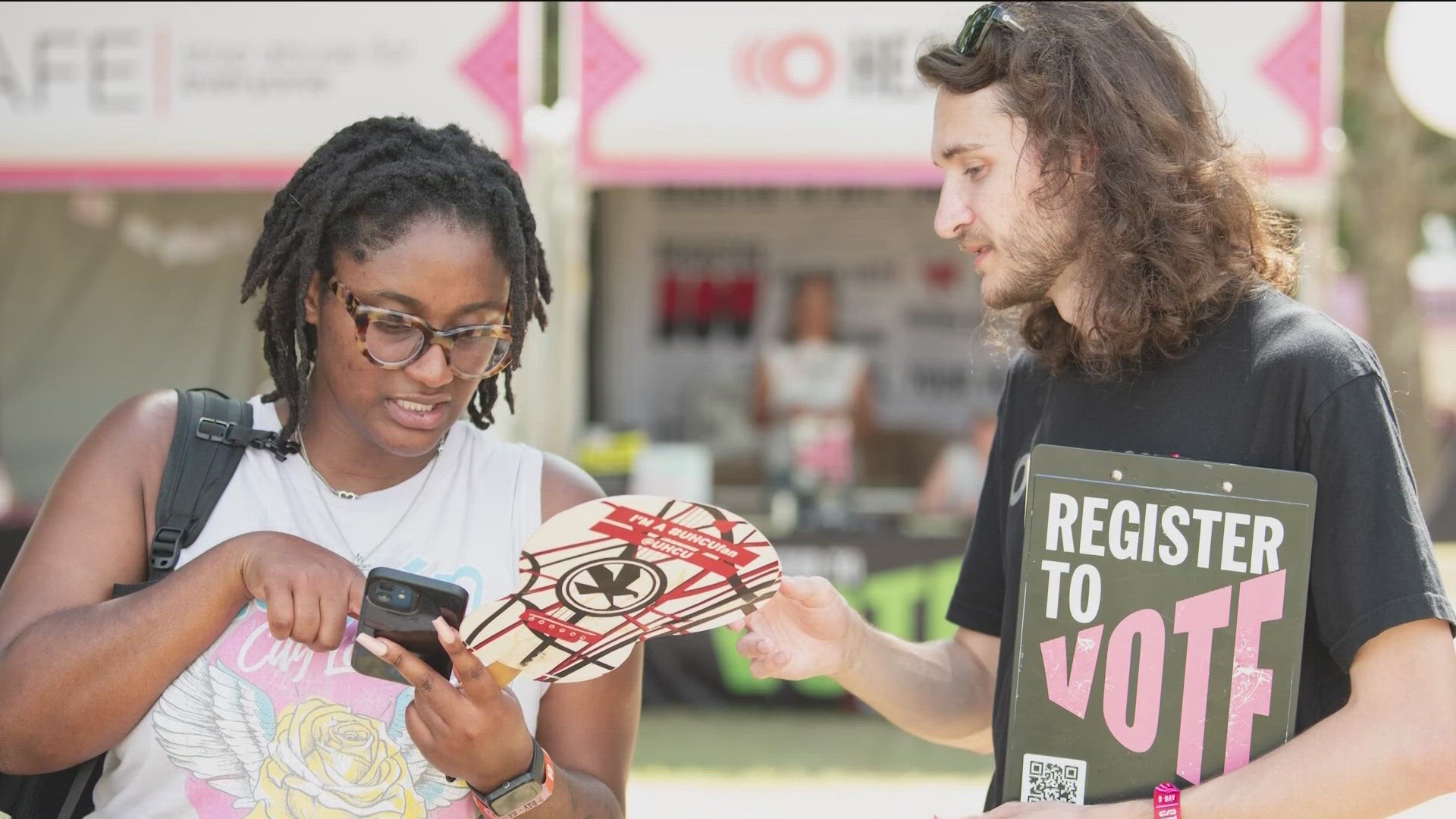 Those who went to ACL this weekend were given a chance to do more than just listen to great music.