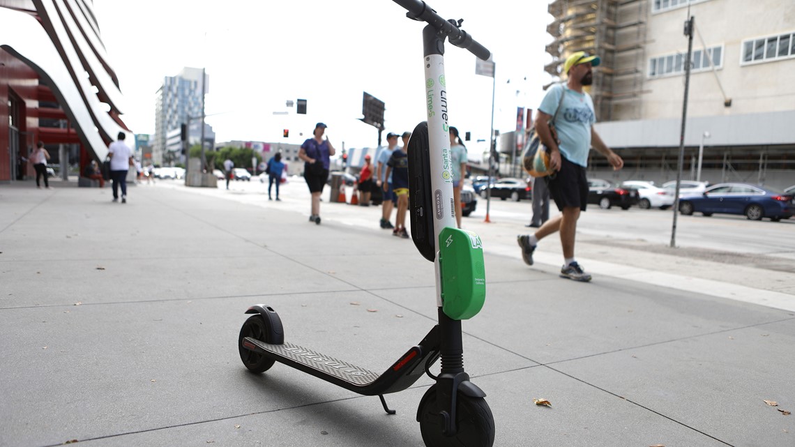 Lime scooters in Austin New scooter comes with safety features