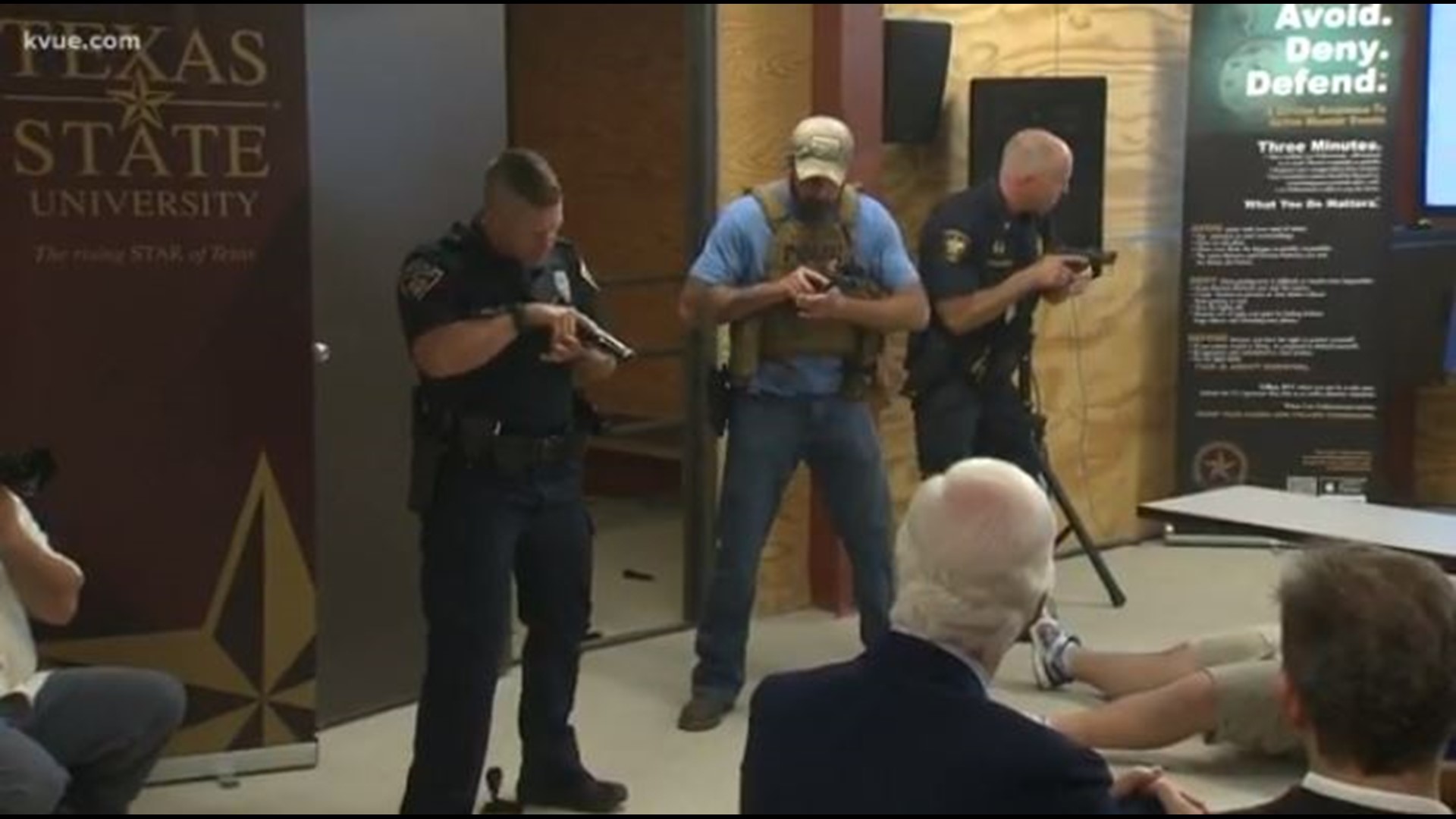 Here's a look at some of the core concepts of the active shooter training.