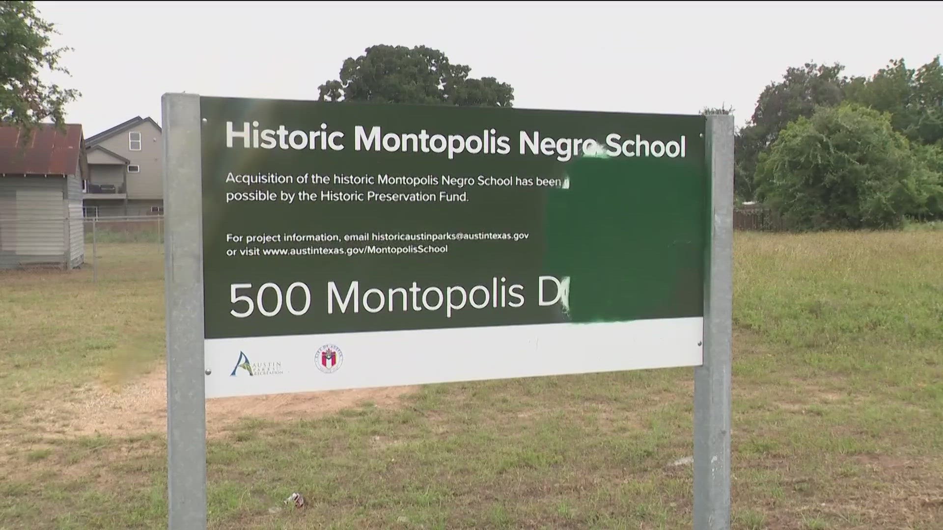 The Montopolis Negro School is a segregation-era school that closed in 1962.