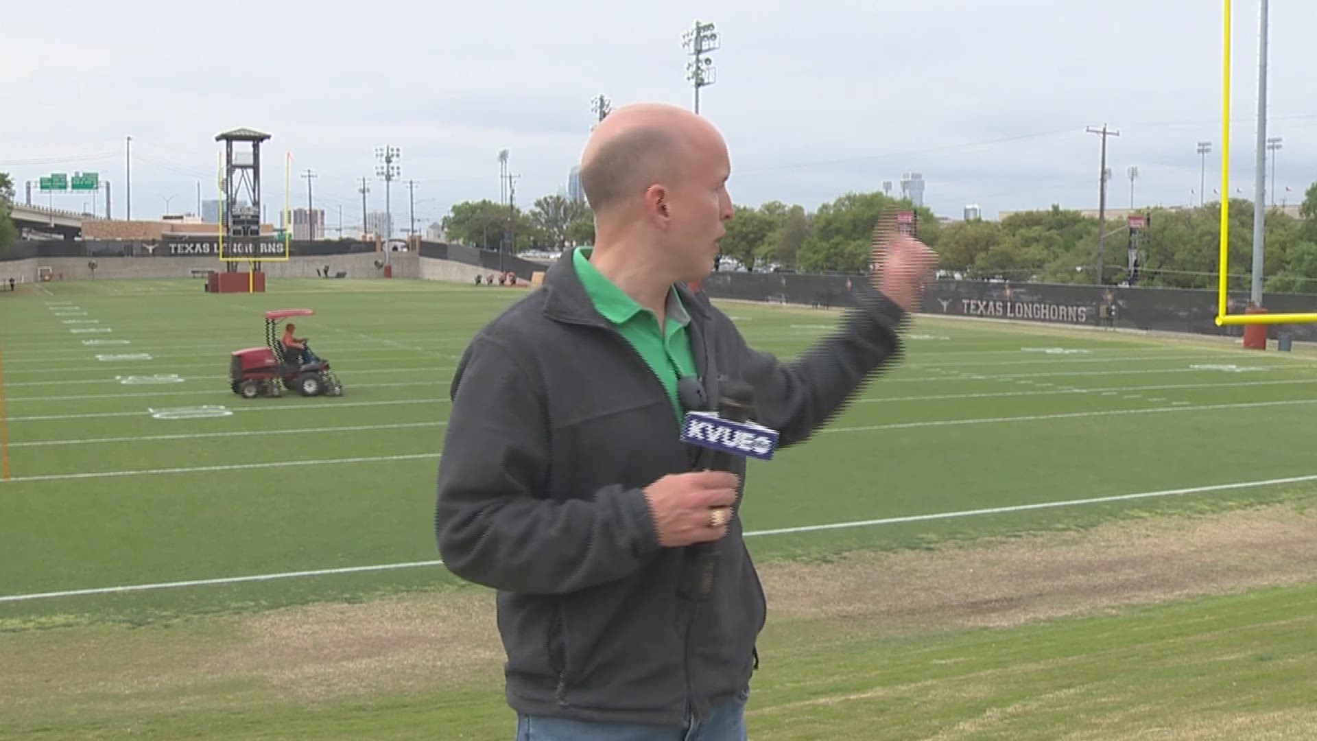 There are five Longhorn receivers battling for two outside receiver starting positions in spring camp.