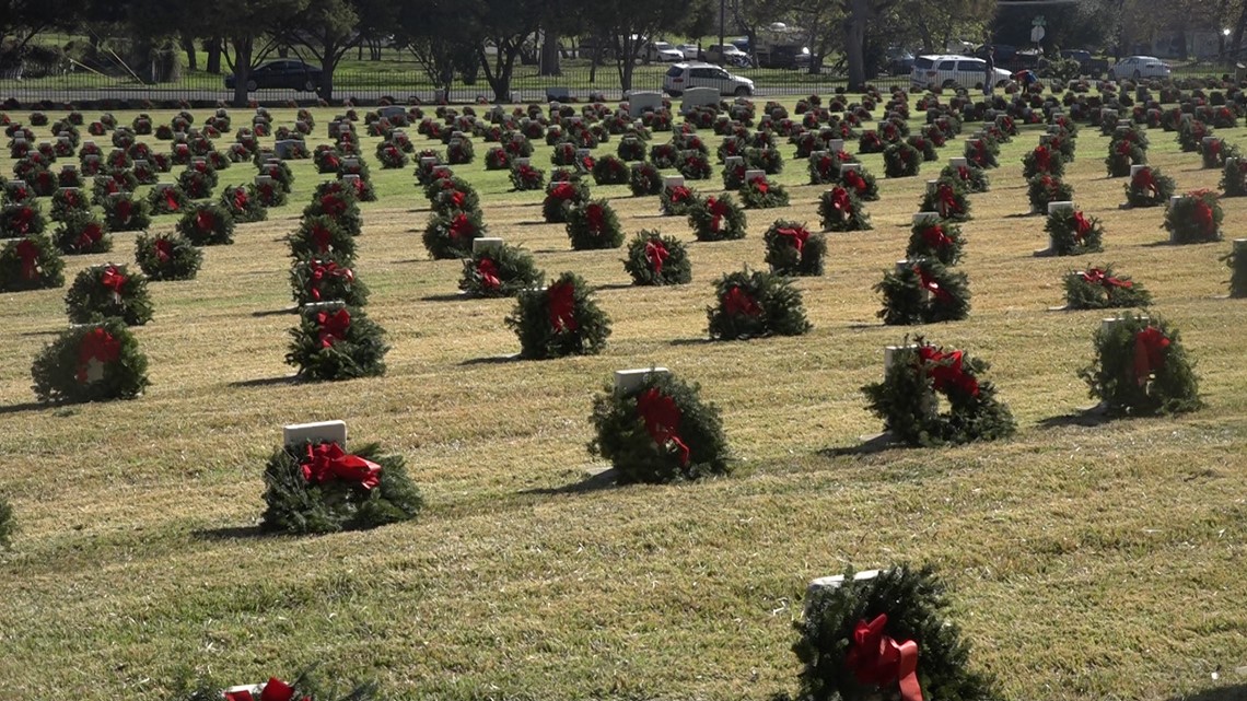 Texas Veterans Honored By Wreaths Across America On Saturday | Kvue.com