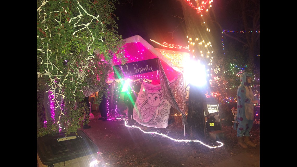 Austin christmas lights 37th street 2025