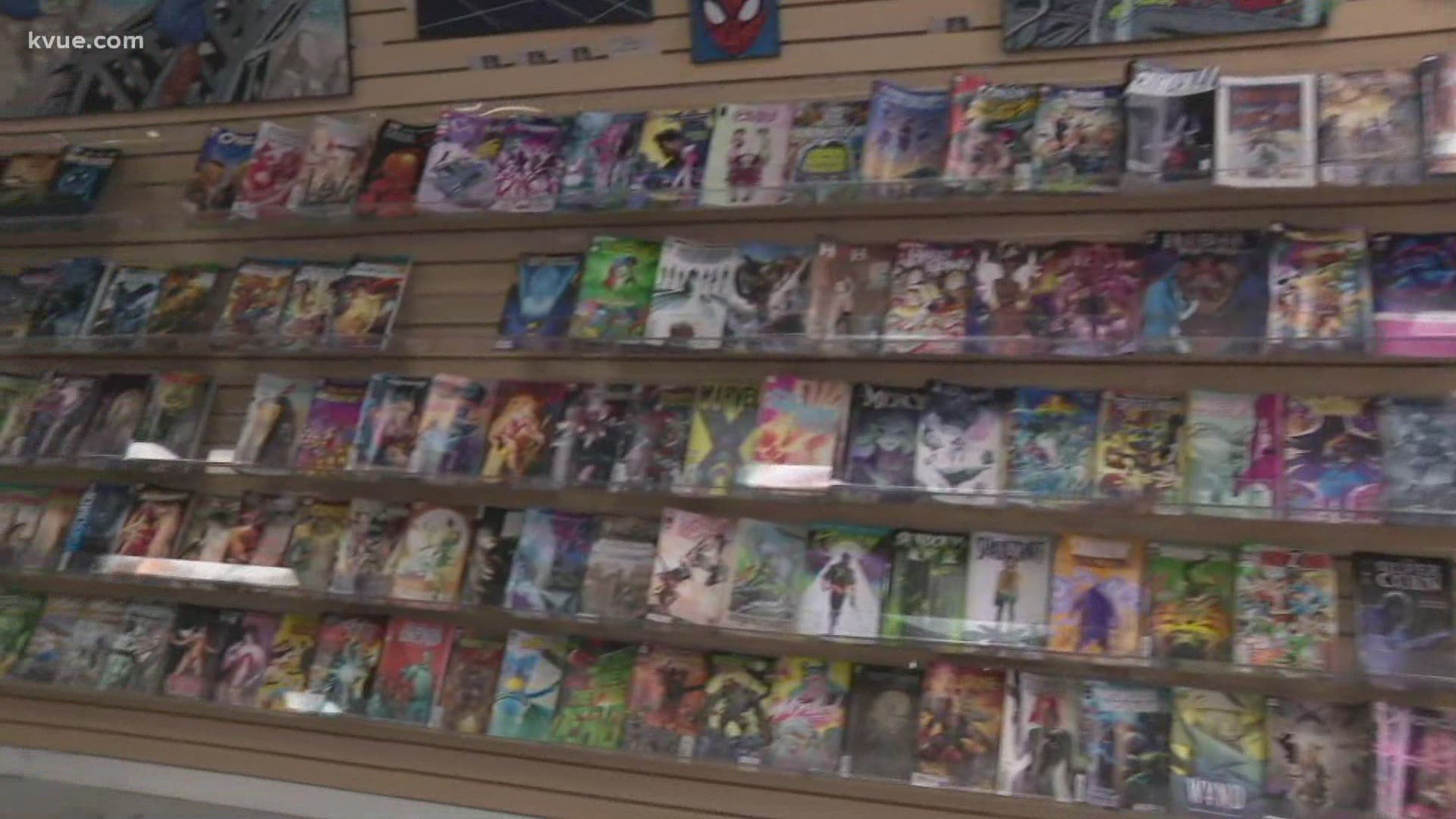 KVUE's Brittany Flowers visited Tribe Comics and Games for our latest segment of Keep Austin Local.